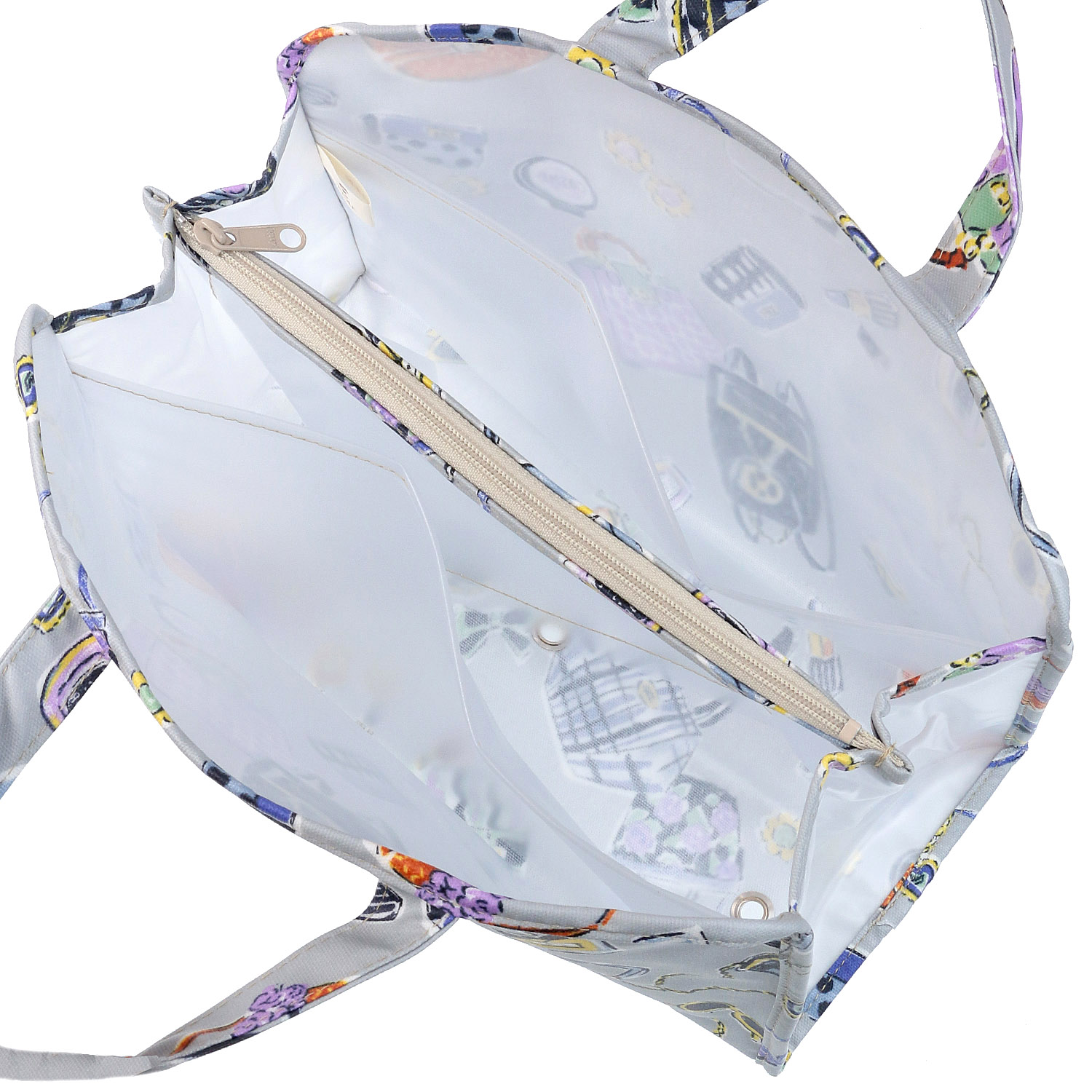 温泉バッグ バッグ＆コスメ柄 - 画像4