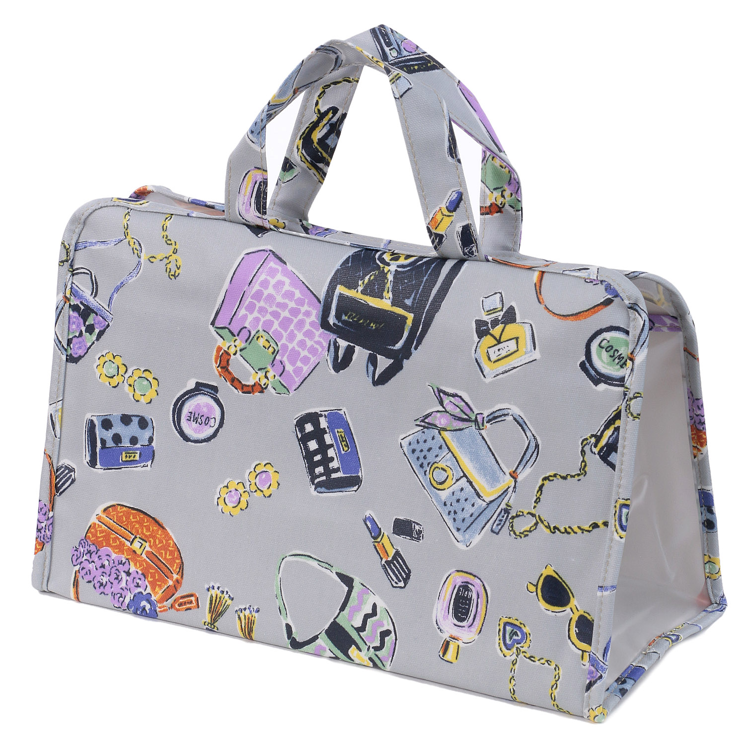 温泉バッグ バッグ＆コスメ柄 - 画像1