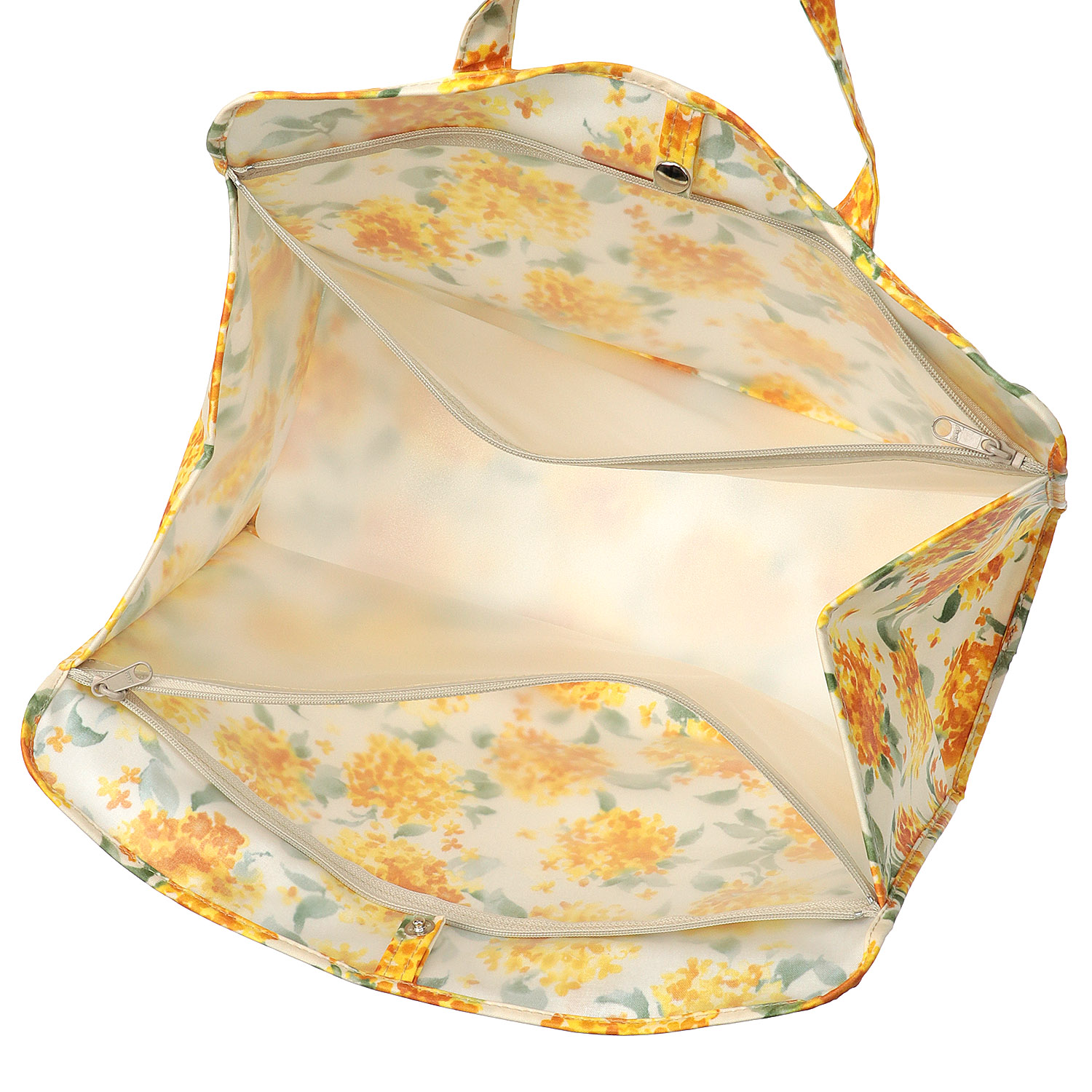 大型温泉バッグ 金木犀柄 - 画像3