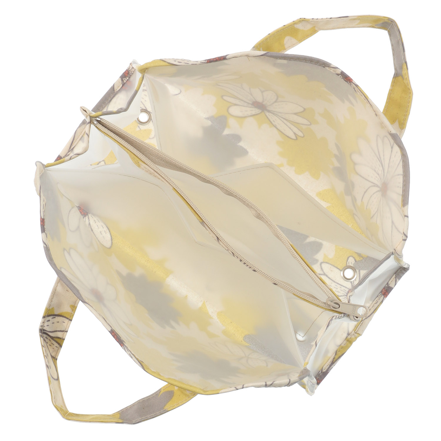 温泉バッグ マーガレット柄 - 画像5