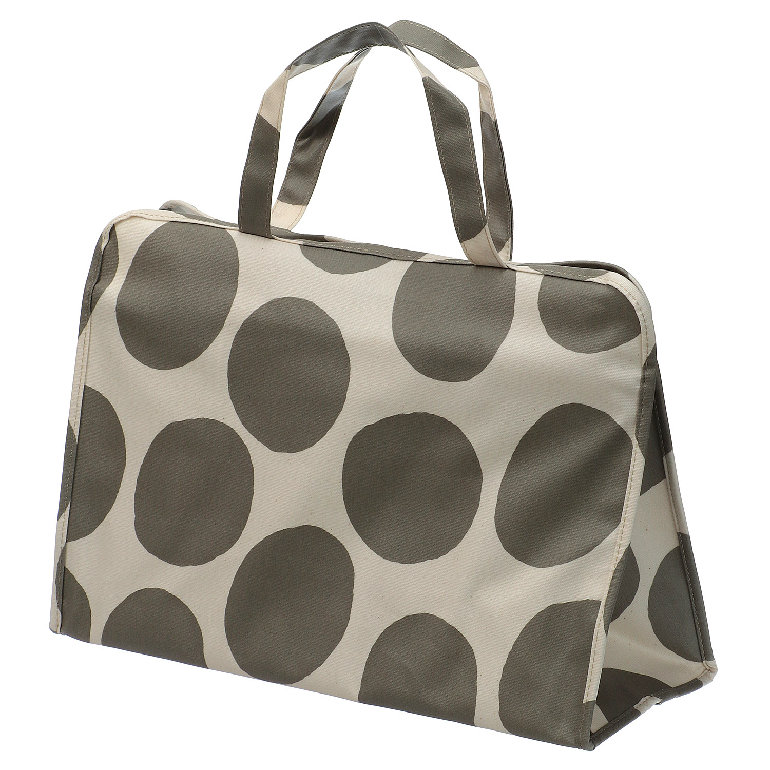 大型温泉バッグ ドット柄