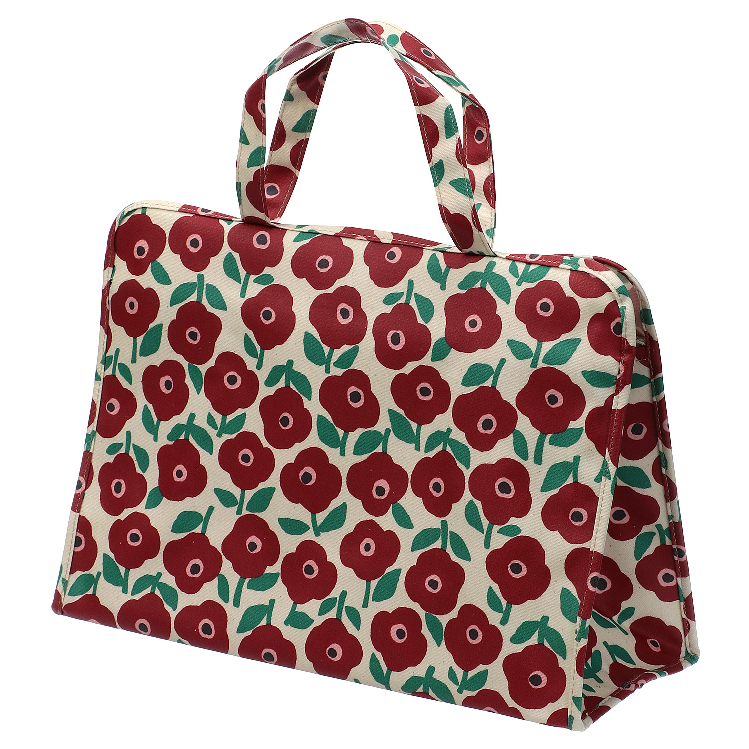 大型温泉バッグ 北欧花柄 - 画像1