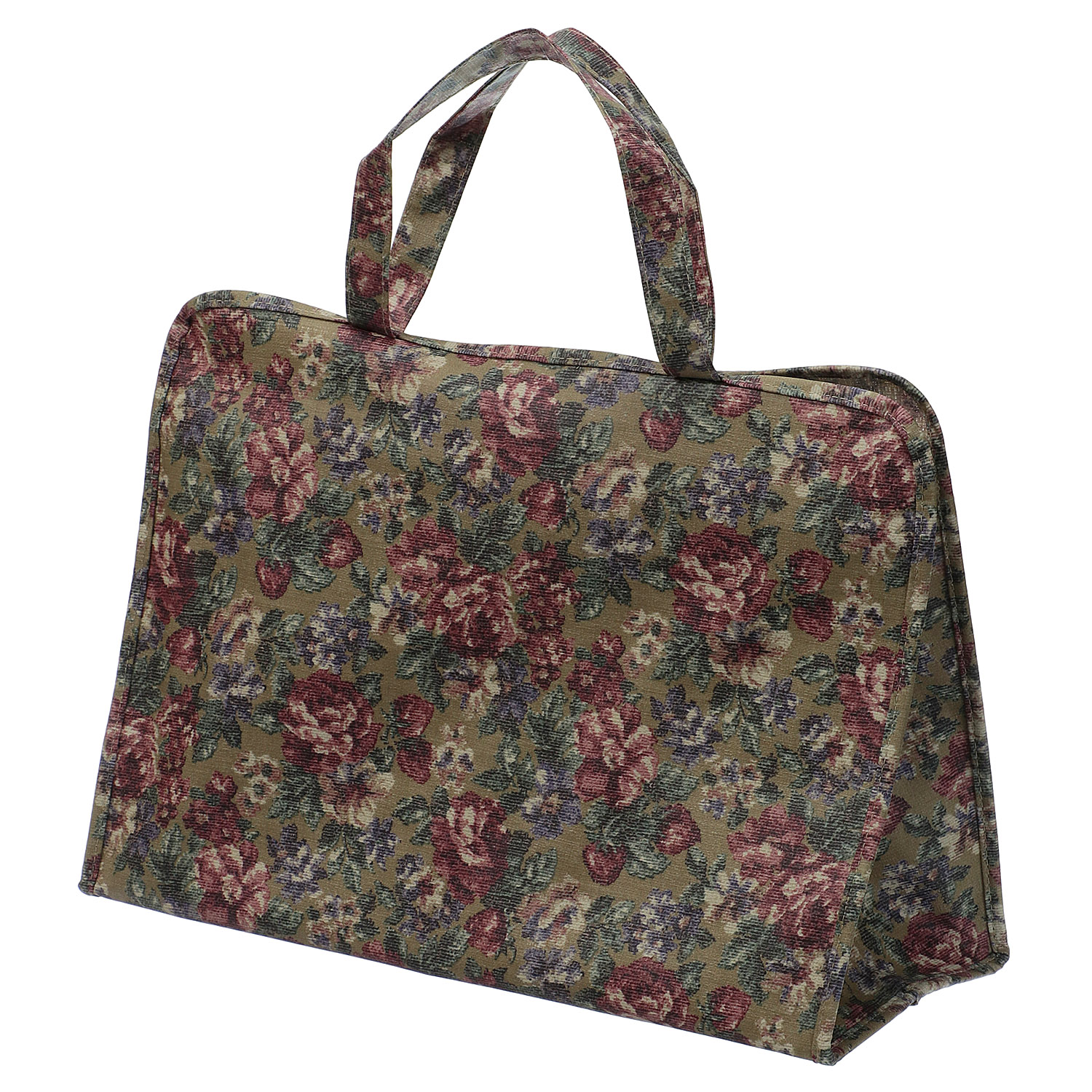 大型温泉バッグ ロココいちご柄 - 画像1