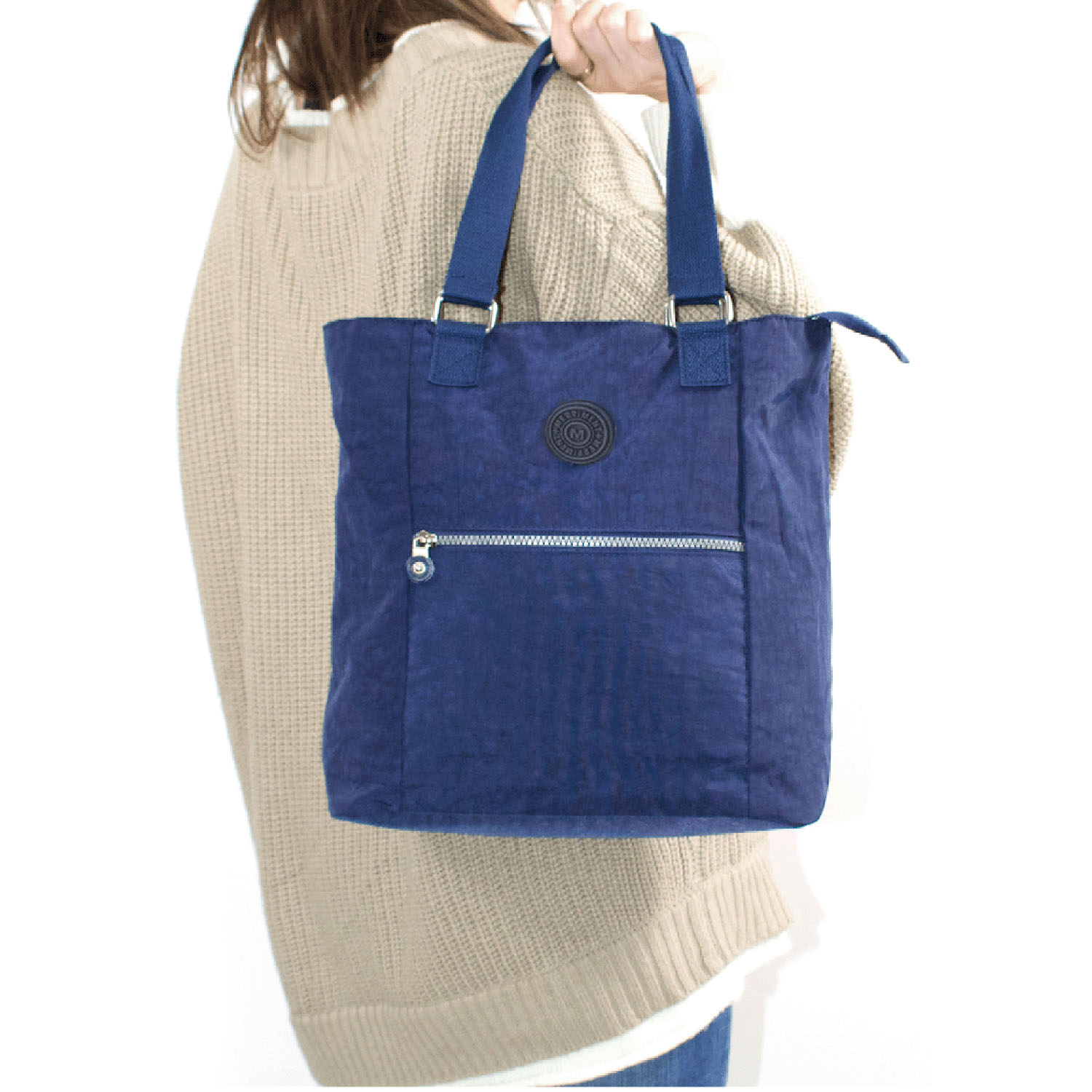 MERRIMENTシンプルトートバッグ - 画像5