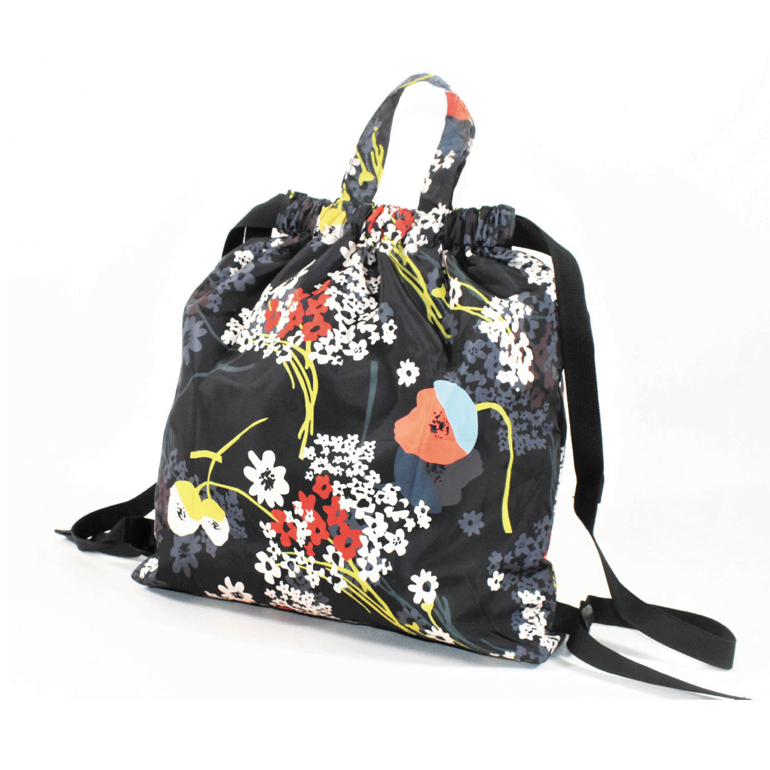 コンパクト巾着型エコリュックサック - 画像4