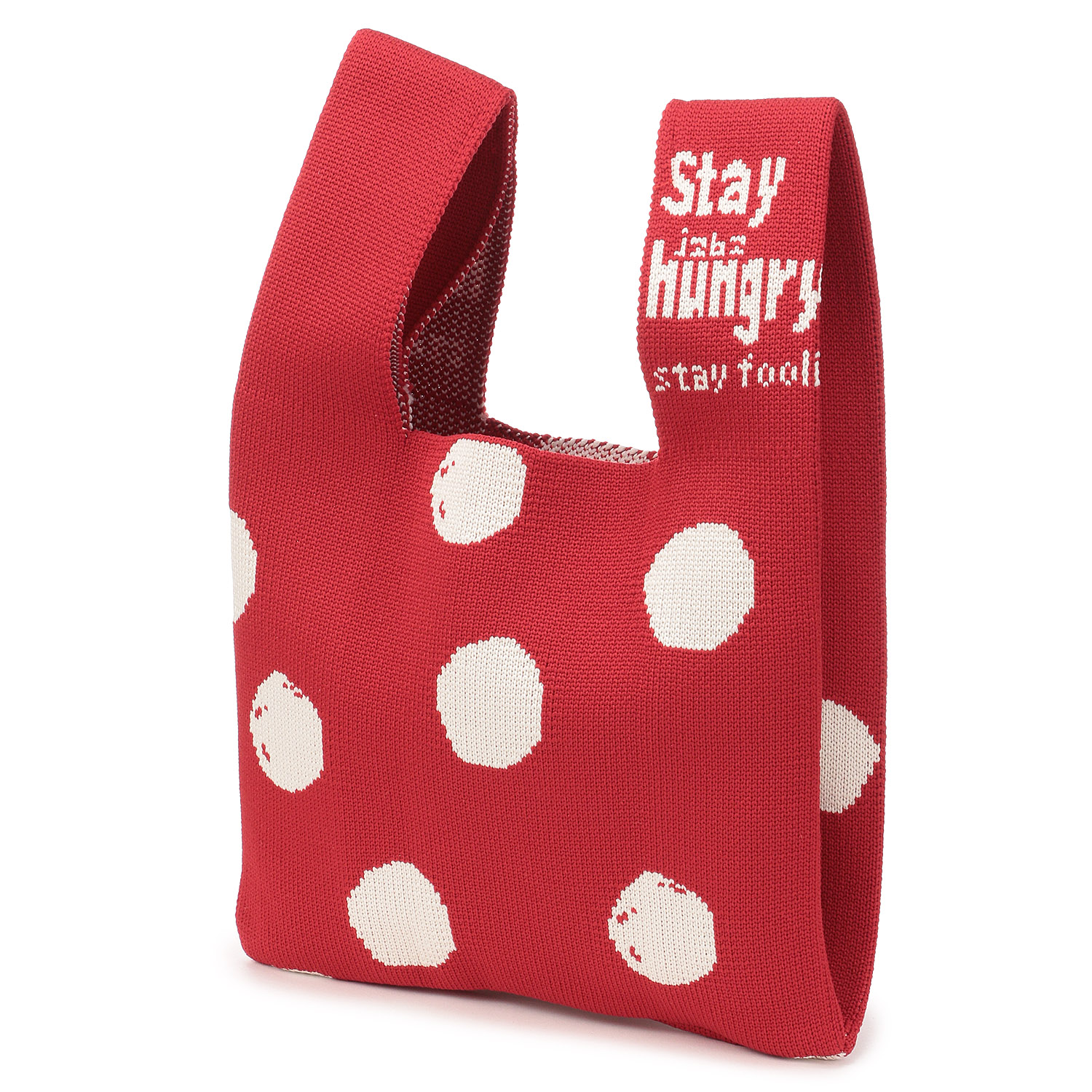 【大人気】柄ものニットくり手バッグ小 - 画像9