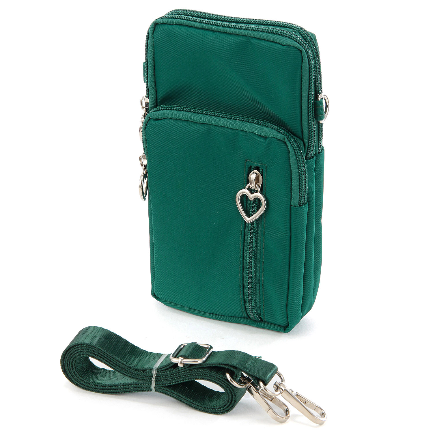 多収納ナイロンミニショルダーバッグ - 画像4