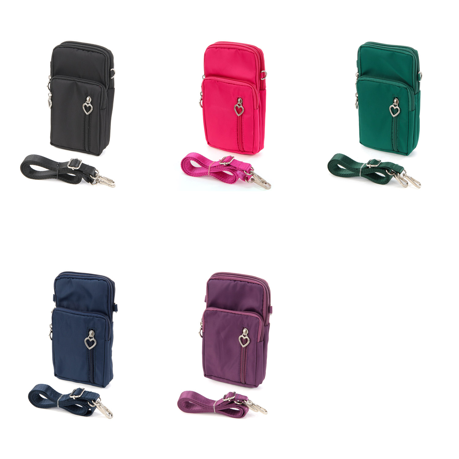 多収納ナイロンミニショルダーバッグ - 画像1