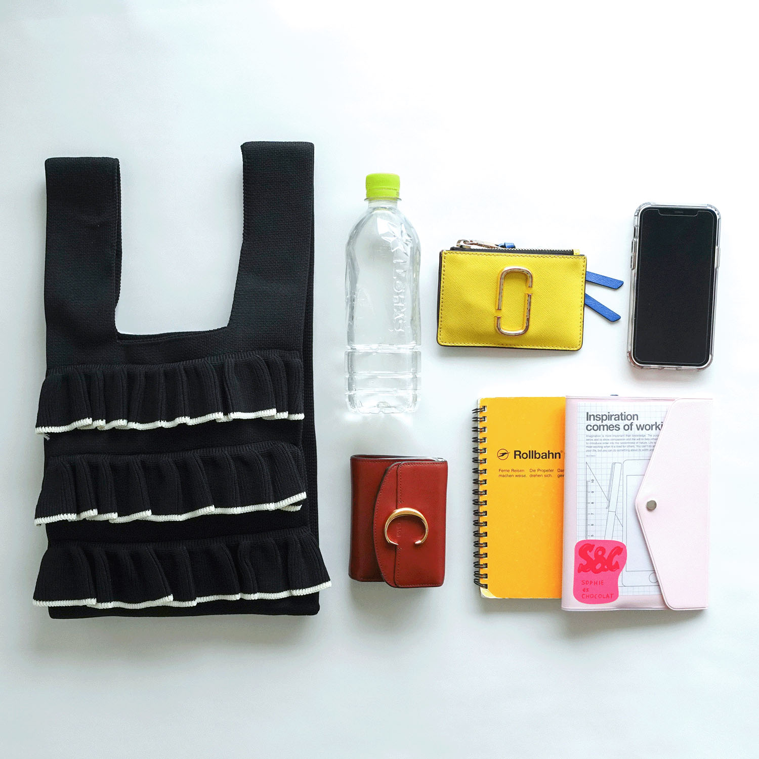 【エトワールオリジナル】フリルニットくり手バッグ - 画像11