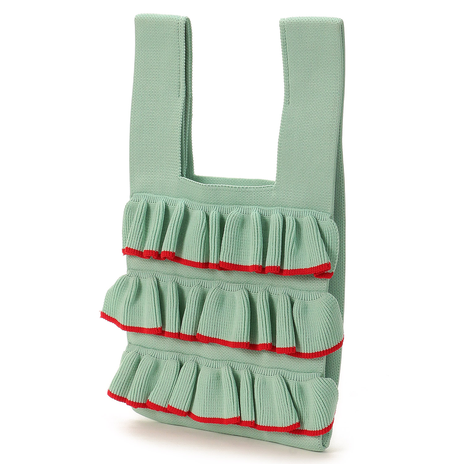 【エトワールオリジナル】フリルニットくり手バッグ - 画像15