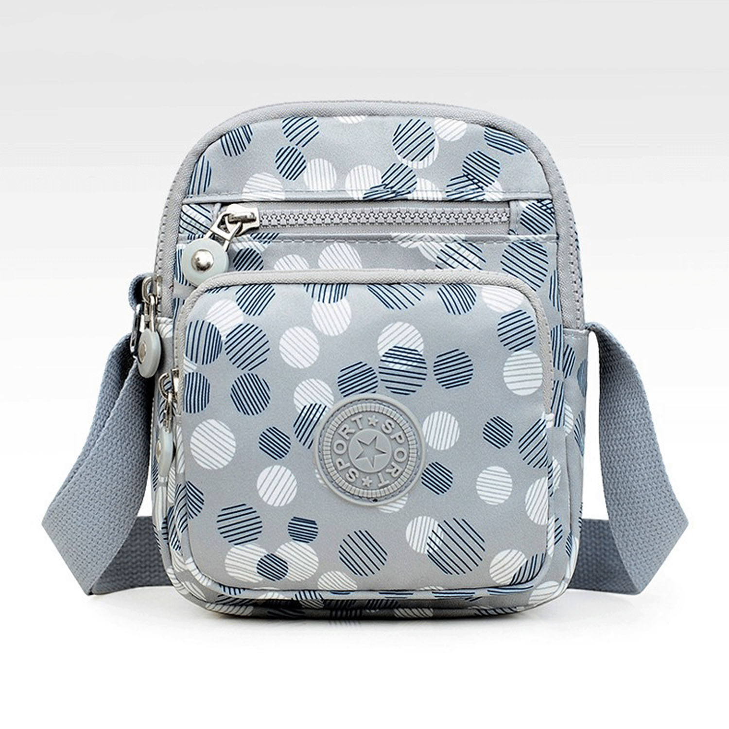 【13－00は次回納期未定】柄もの多ポケットショルダーバッグ - 画像2