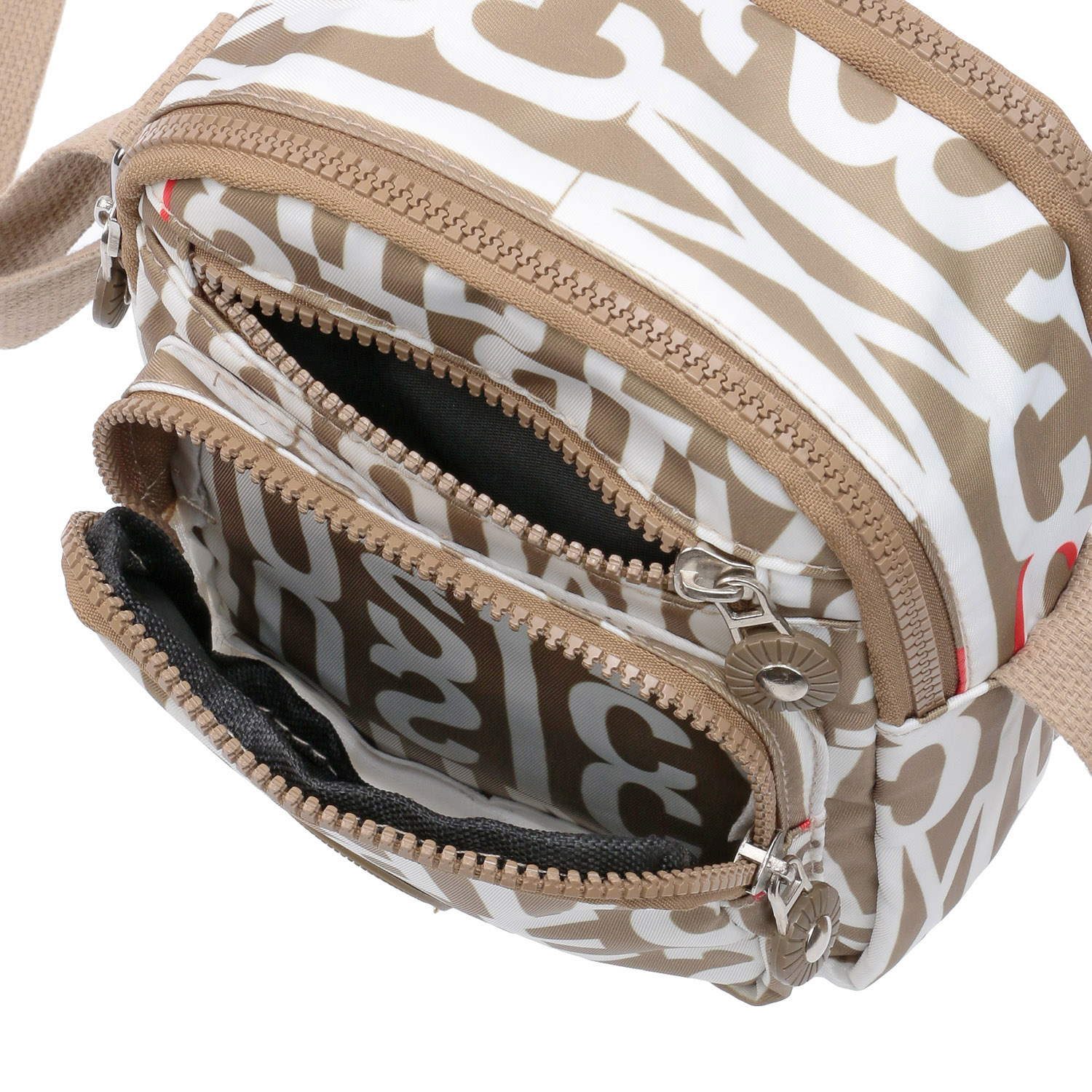 【13－00は次回納期未定】柄もの多ポケットショルダーバッグ - 画像9