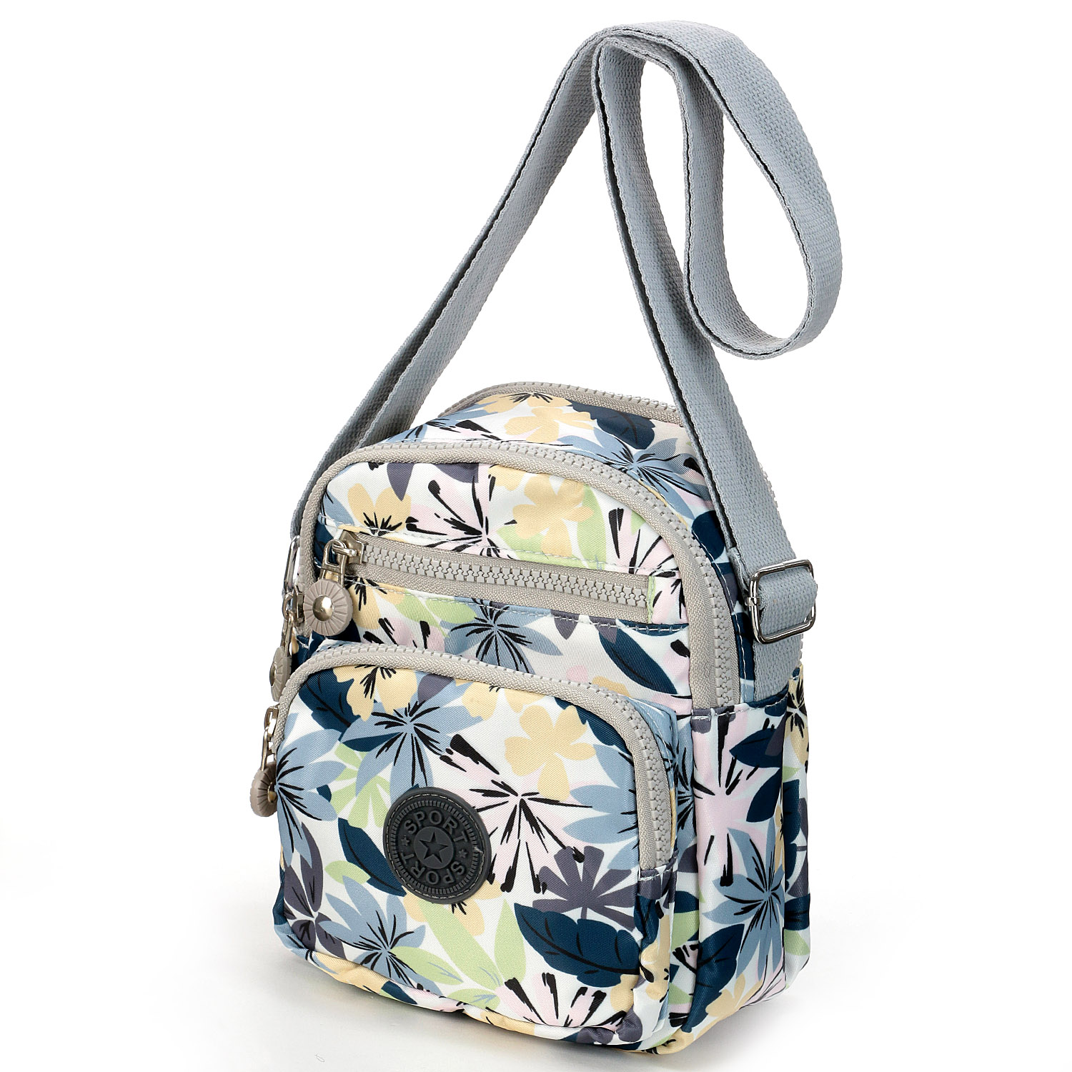 【13－00は次回納期未定】柄もの多ポケットショルダーバッグ - 画像10