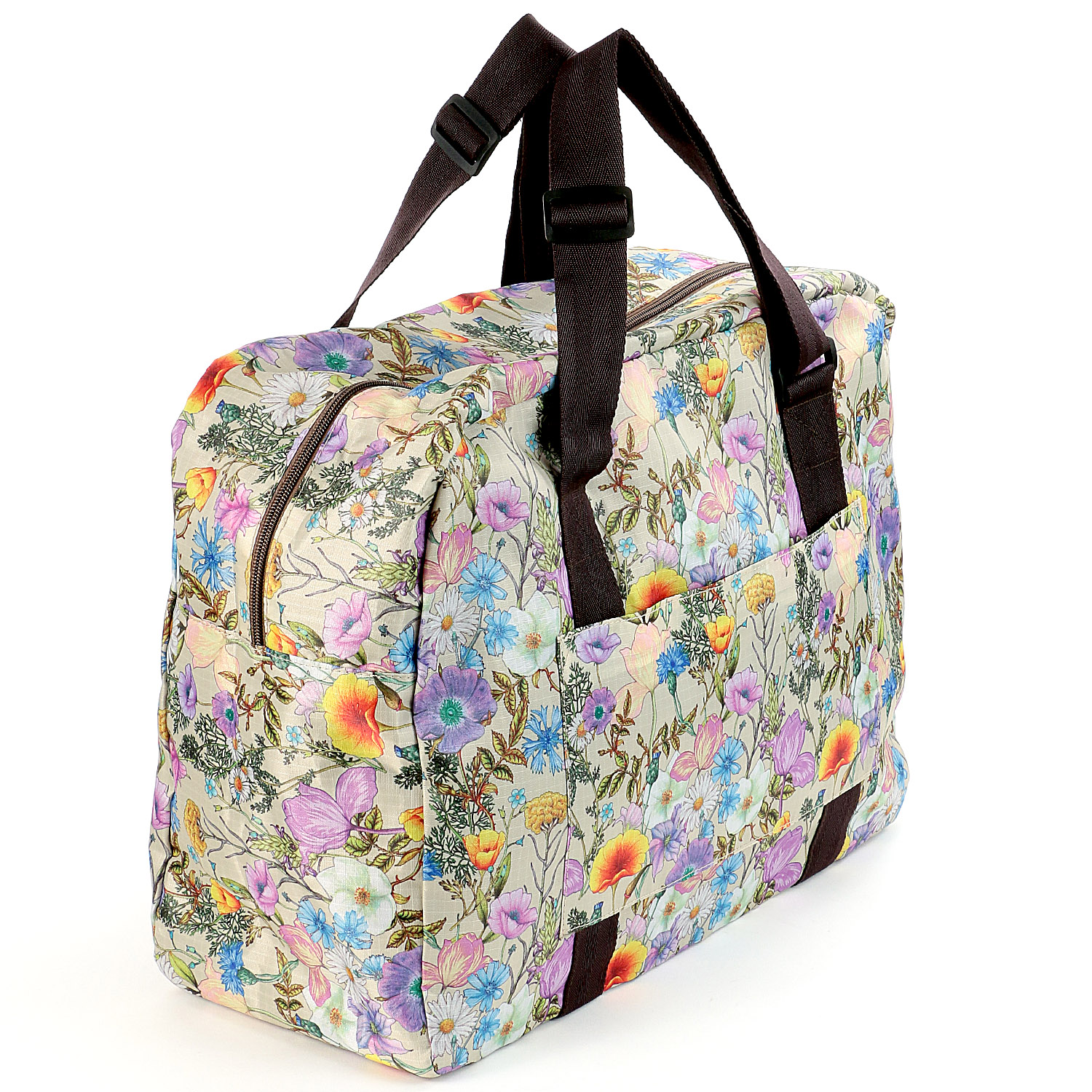 リップフロリア ボタニカル柄コンパクトボストンバッグ - 画像4