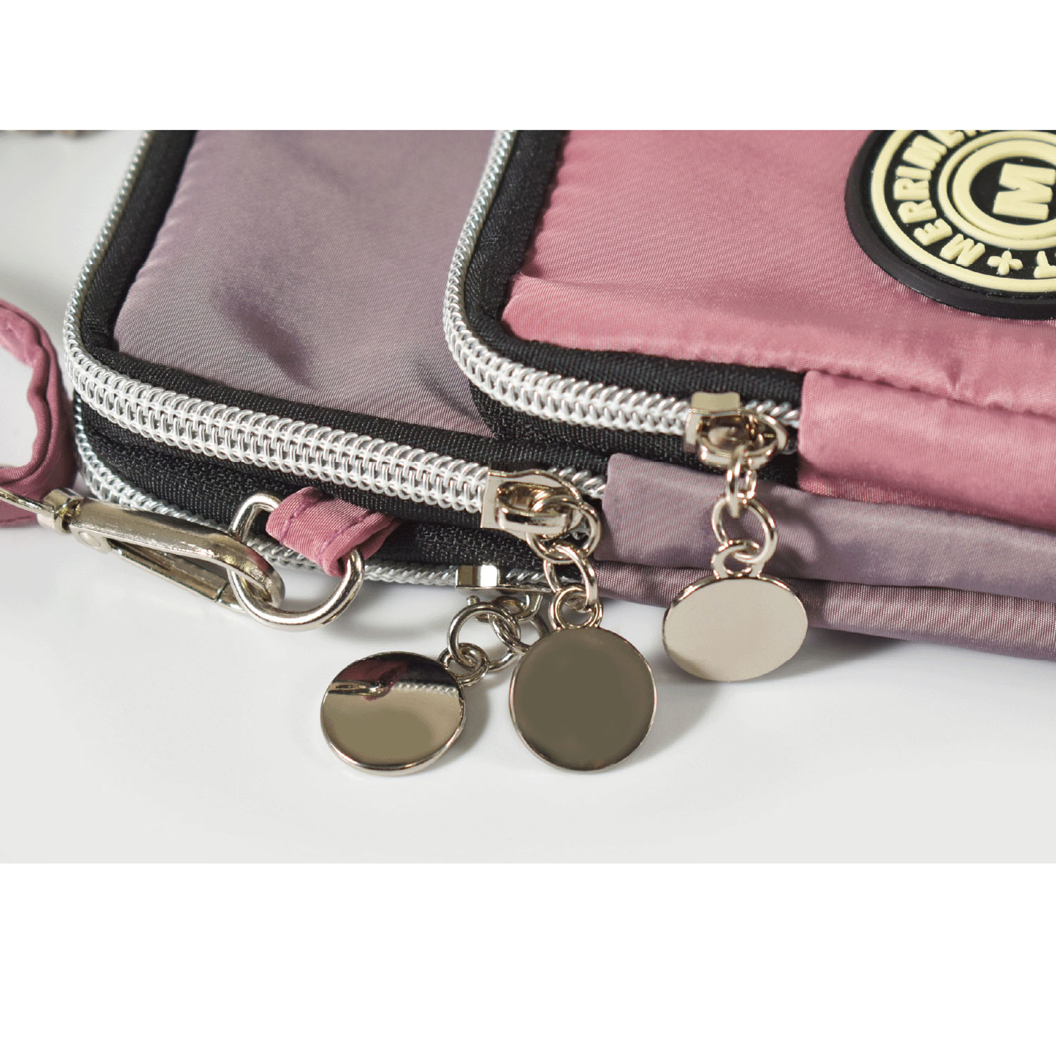 MERRIMENT 縦型バイカラーミニショルダーバッグ - 画像5