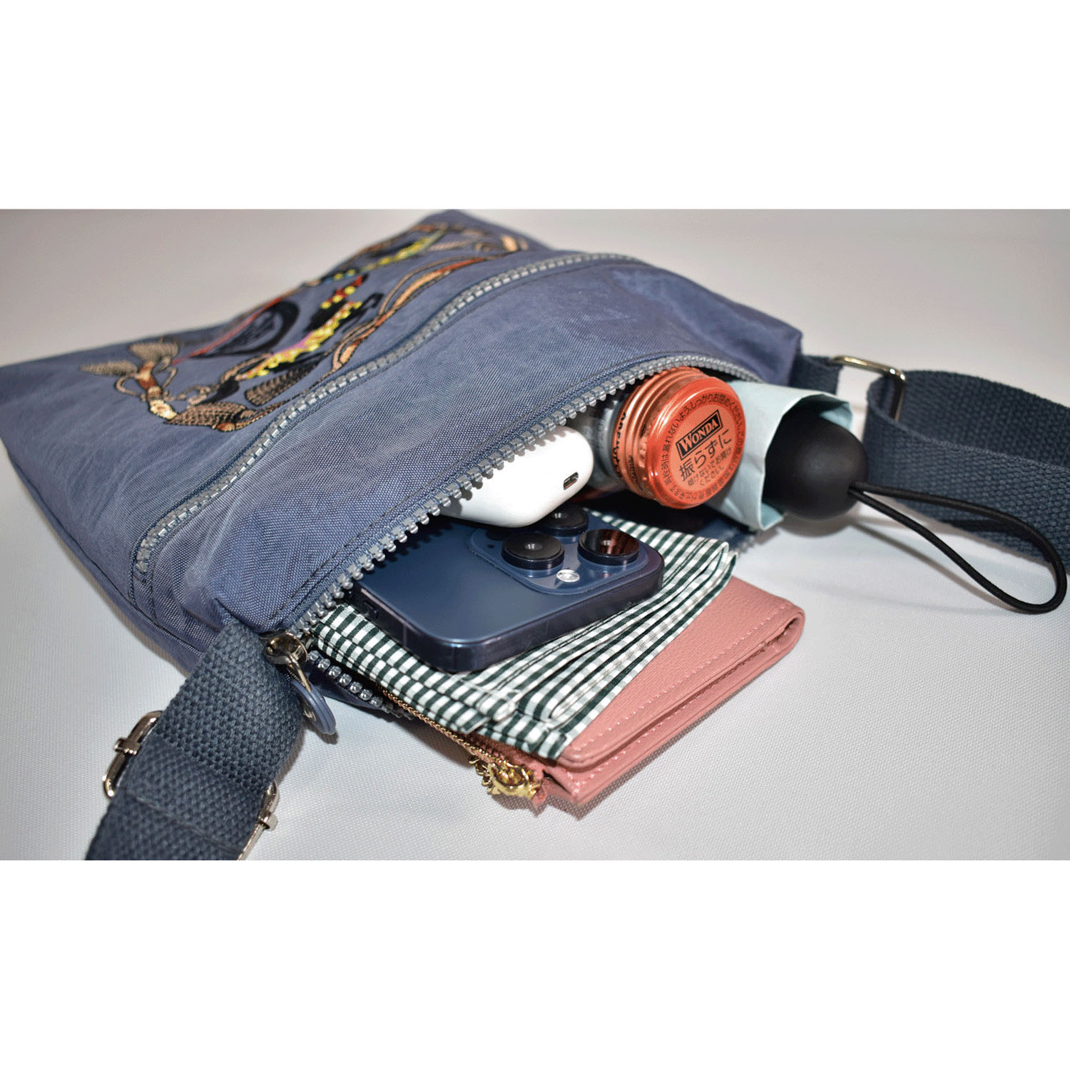 馬刺繍 スクエア型ショルダーバッグ - 画像8