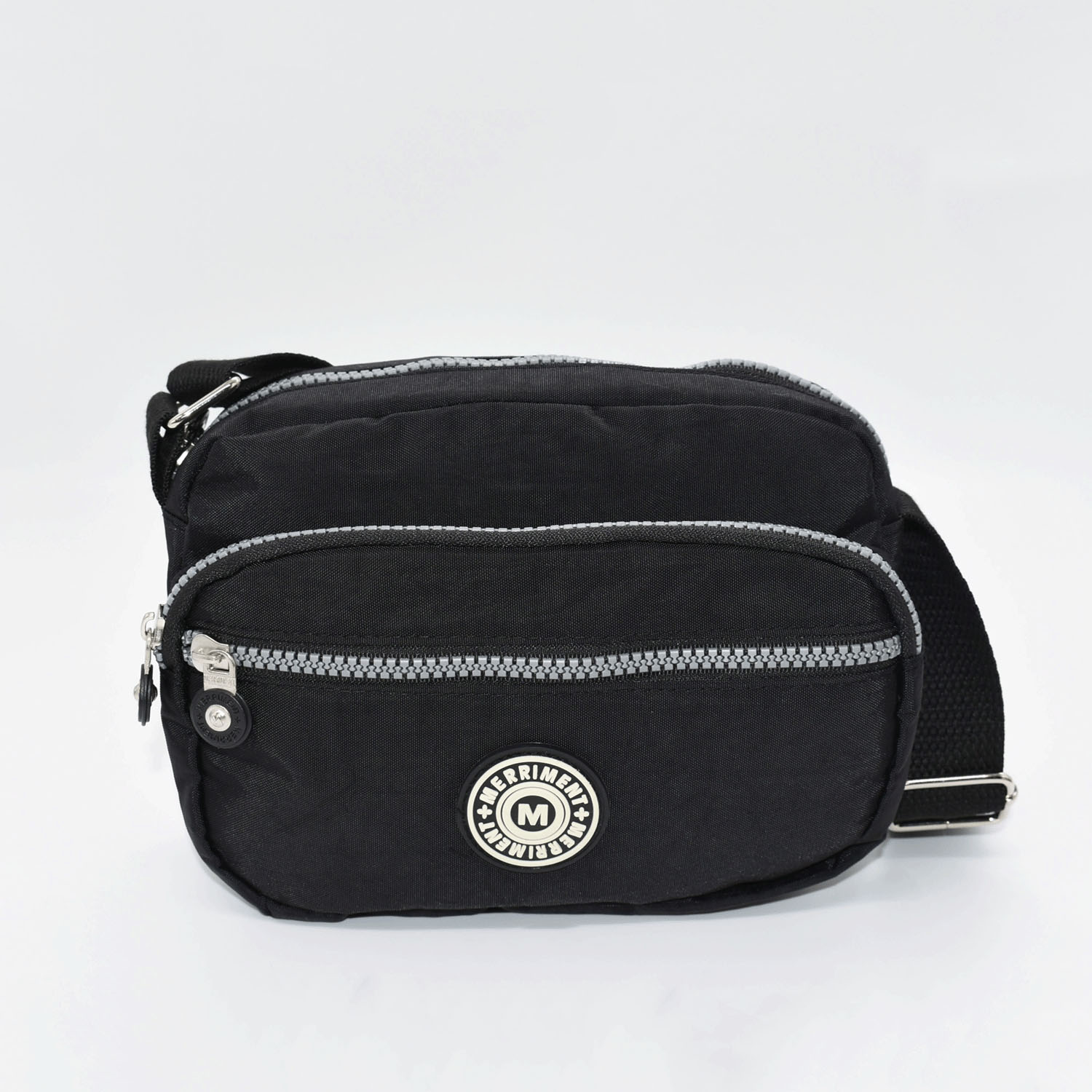 MERRIMENT ナイロン軽量ポケット充実ショルダーバッグ - 画像2