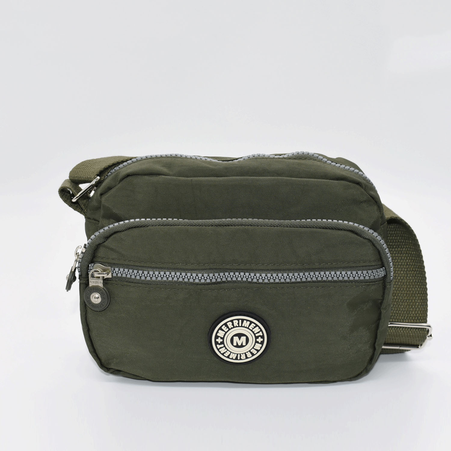 MERRIMENT ナイロン軽量ポケット充実ショルダーバッグ - 画像4