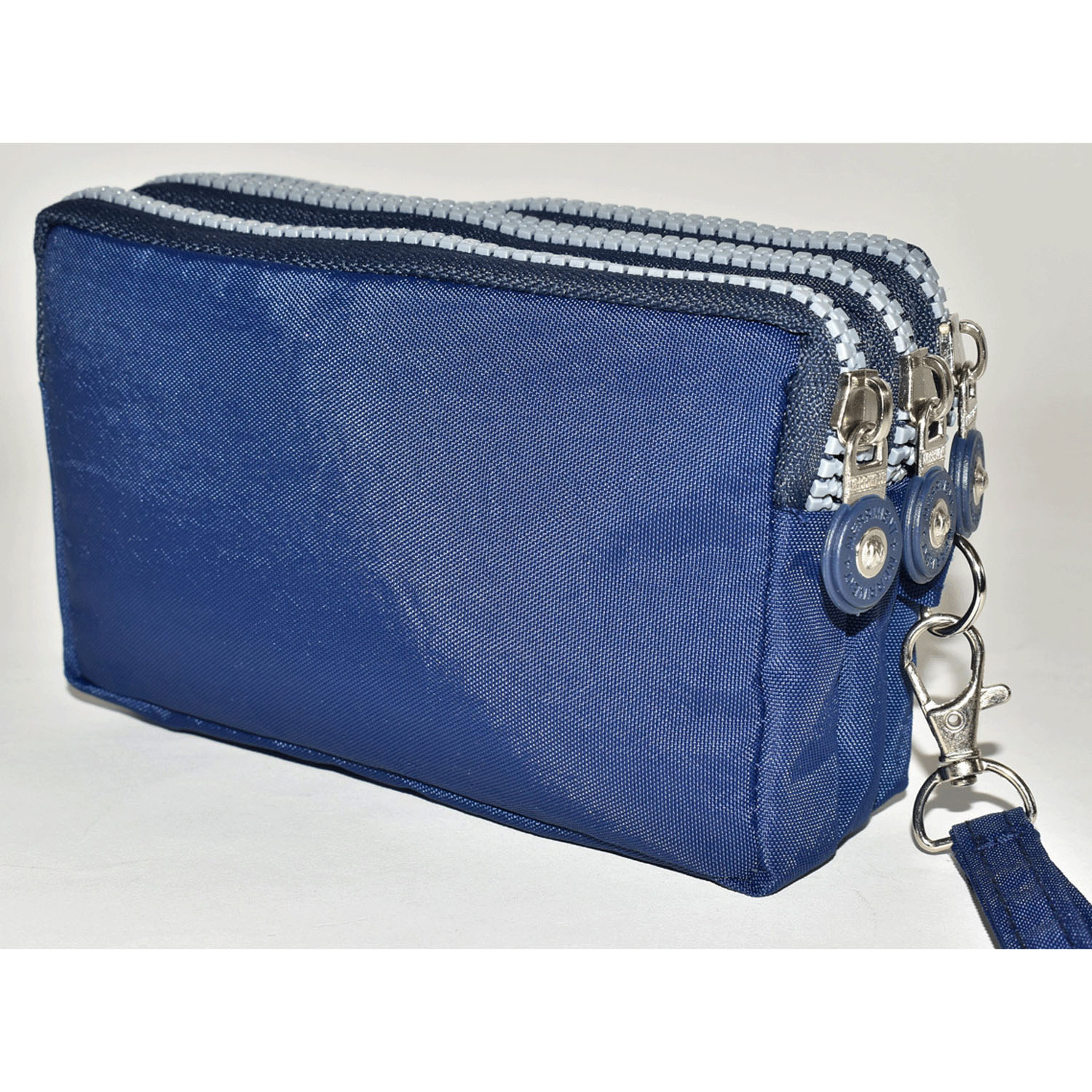 【再入荷！】ネコ刺繍3ファスナーポーチ - 画像7