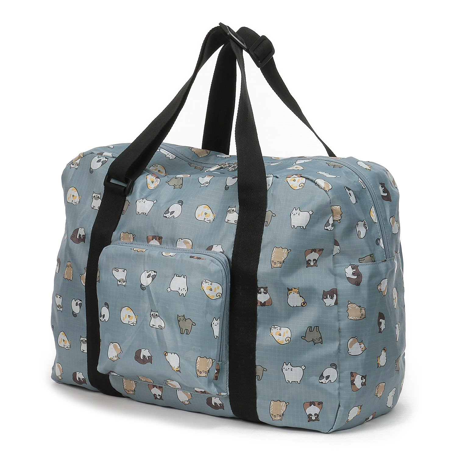 ミーティング猫コンパクトボストンバッグ - 画像2