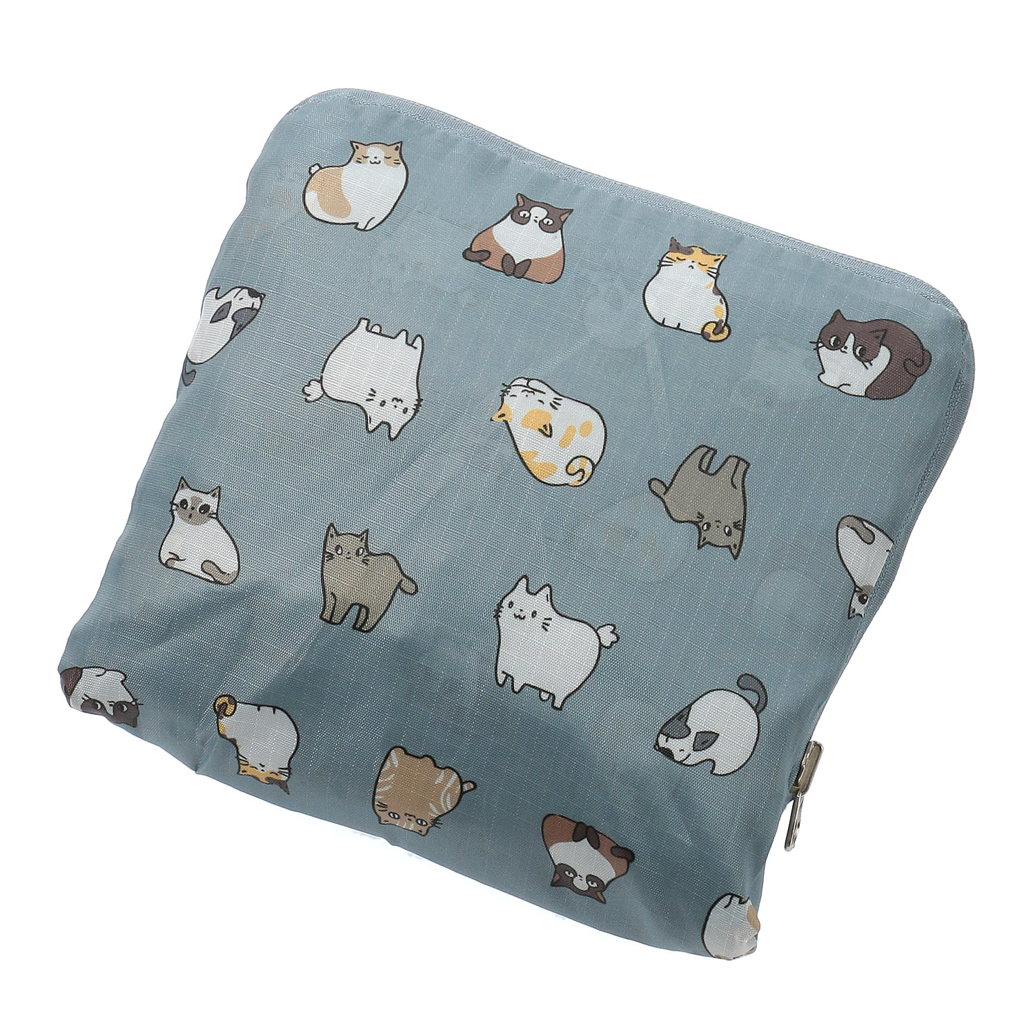 ミーティング猫コンパクトボストンバッグ - 画像6