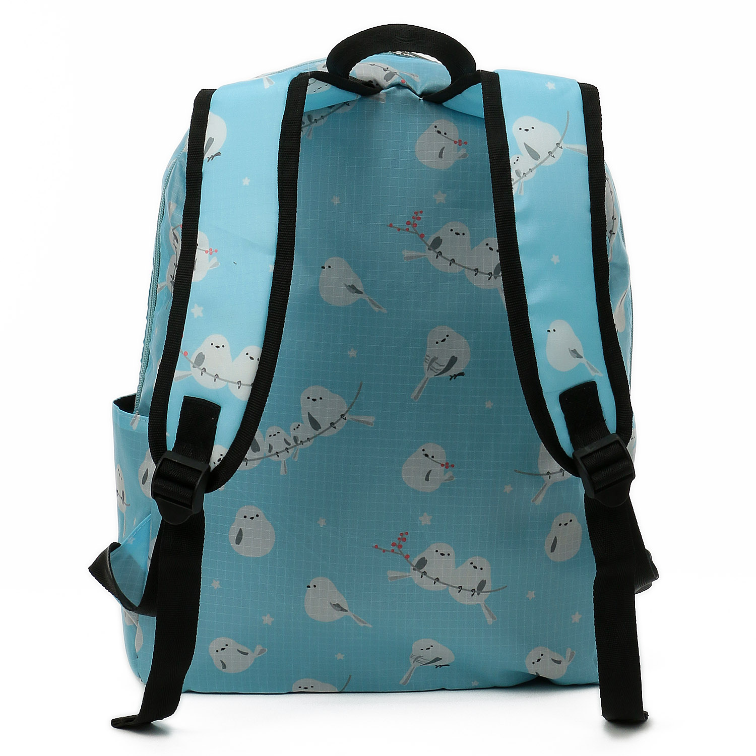 【エトワールオリジナル】シマエナガ柄コンパクトリュックサック - 画像8