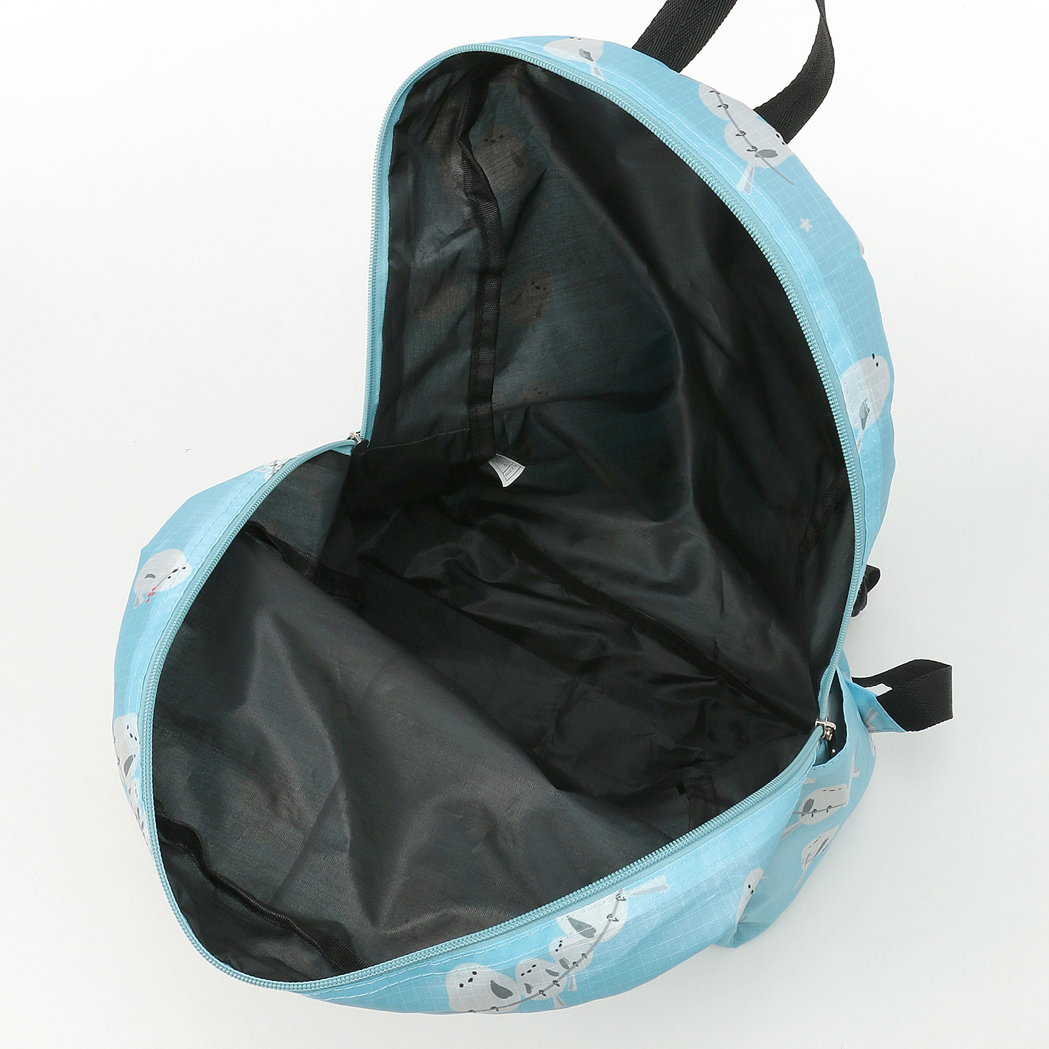 【エトワールオリジナル】シマエナガ柄コンパクトリュックサック - 画像9