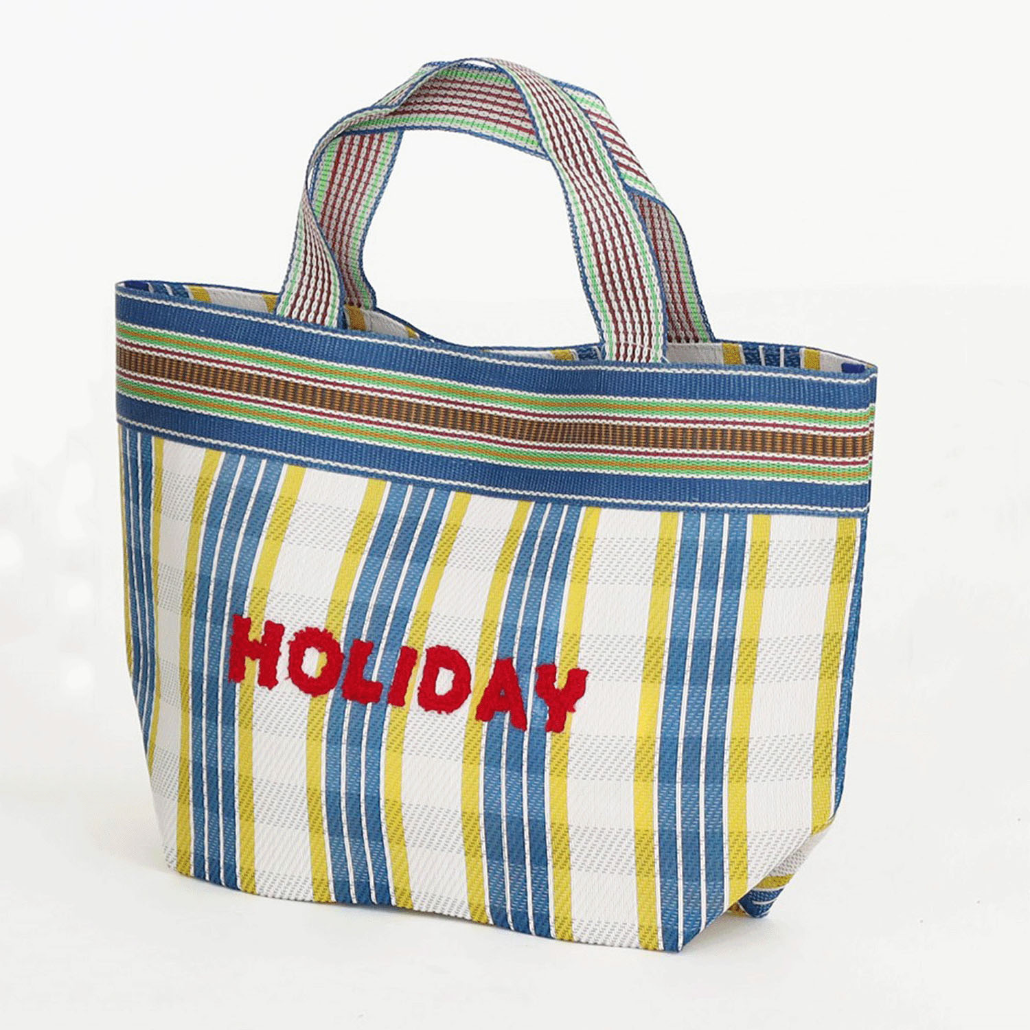 ストライプメッシュトートバッグ - 画像7