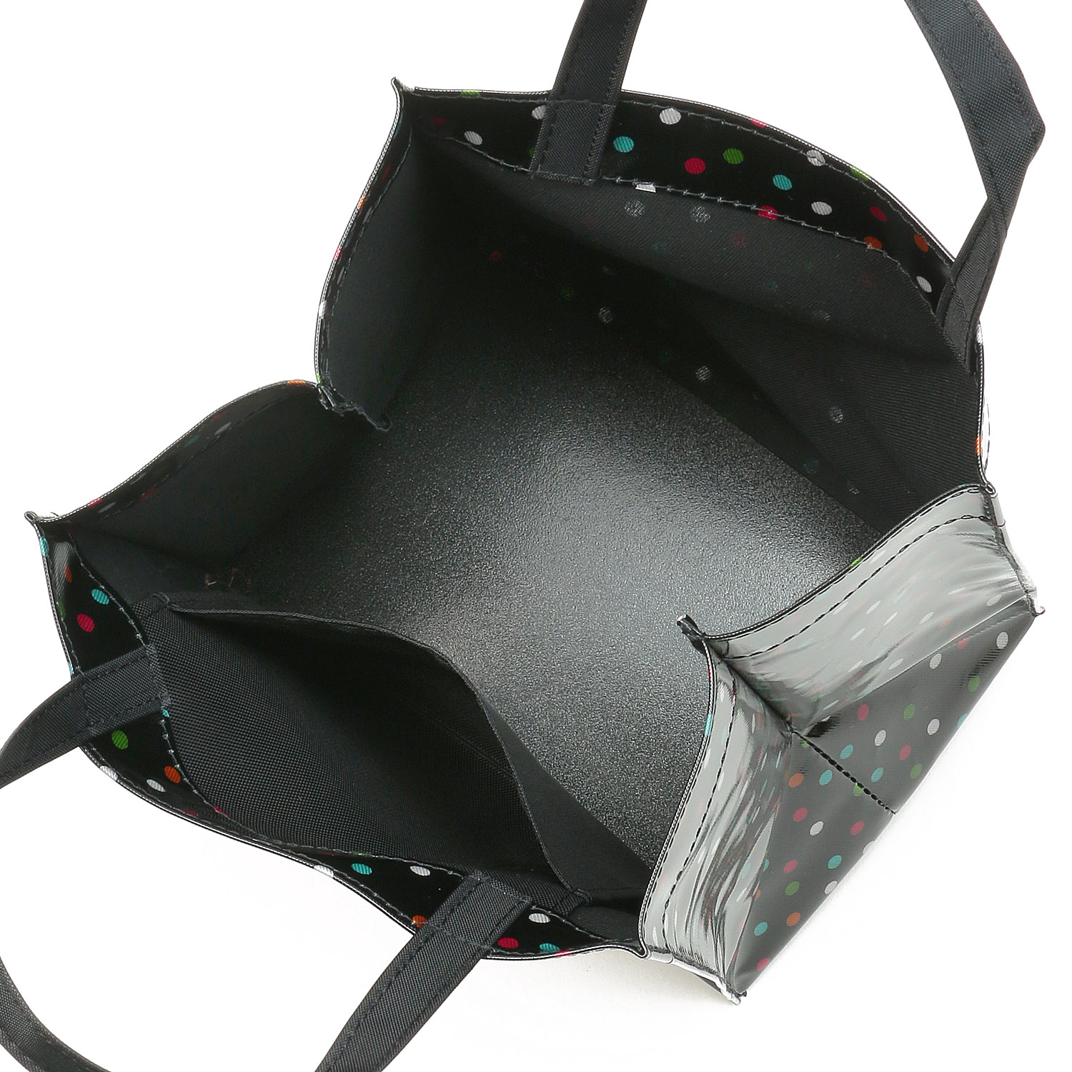 3匹猫カラフルドットサイドバッグ - 画像3