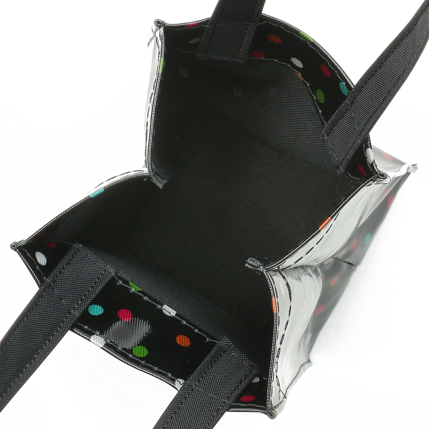 3匹猫カラフルドットボトルバッグ（2個セット） - 画像4