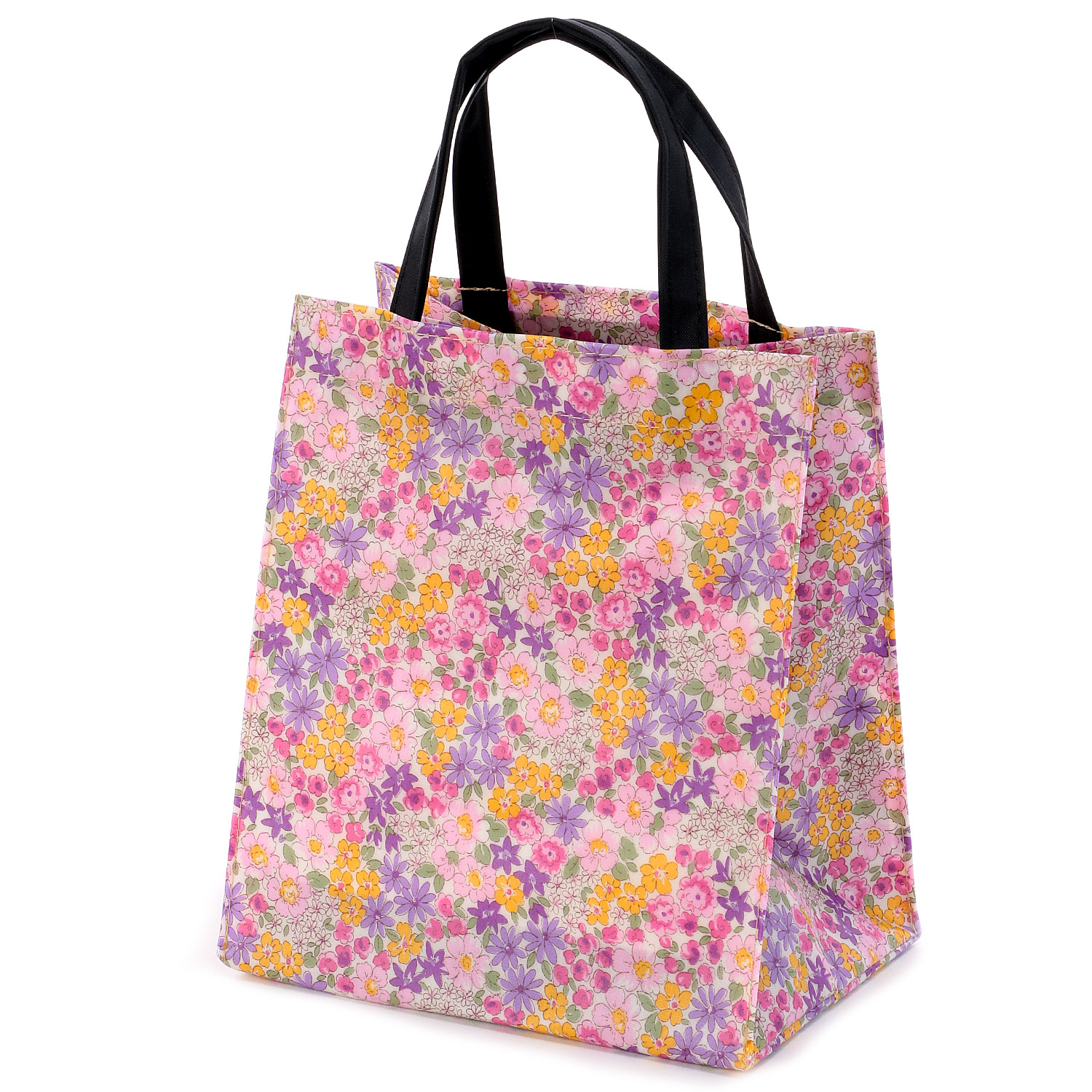 メニーフラワー柄 サイドバッグS - 画像1