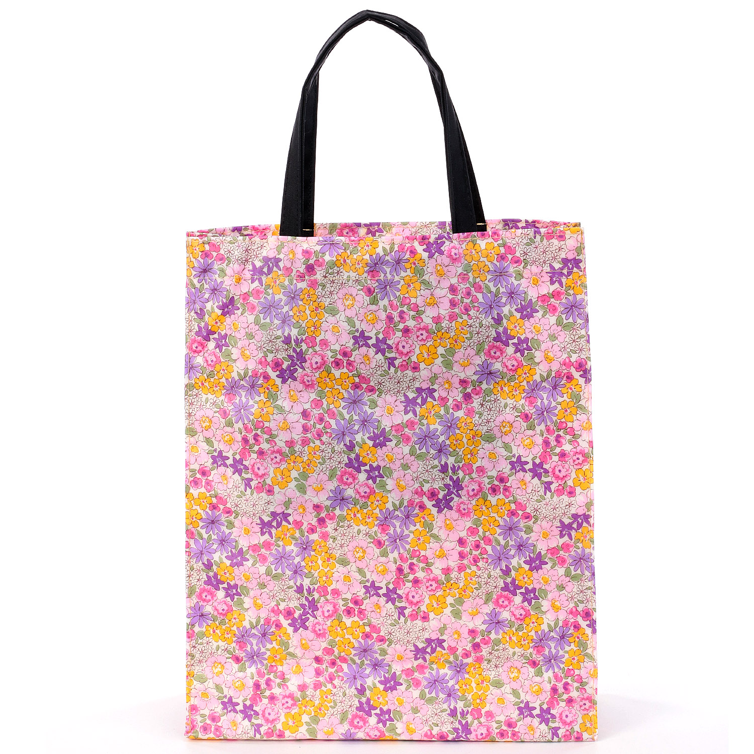 メニーフラワー柄 サイドバッグL - 画像2