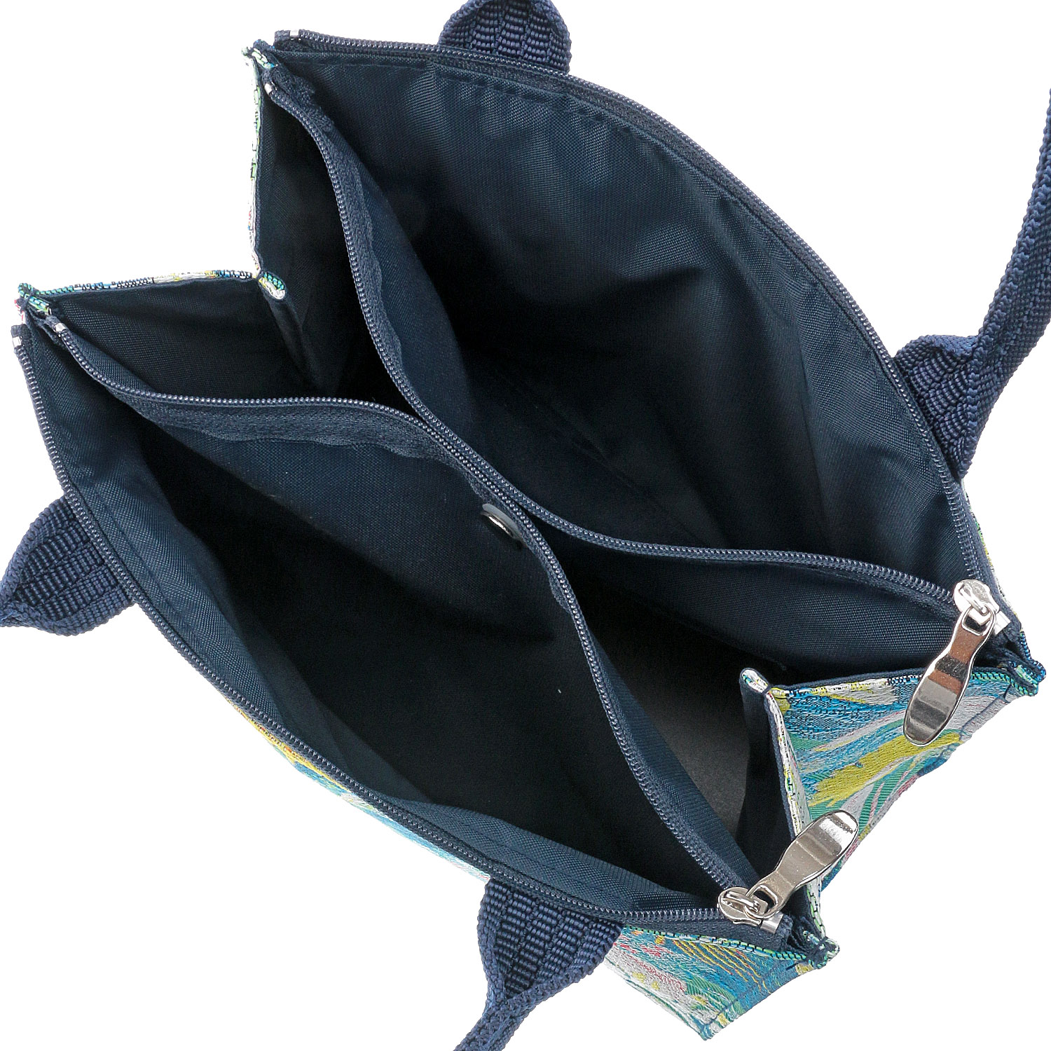 ベル―クレールWファスナー角型バッグ - 画像3