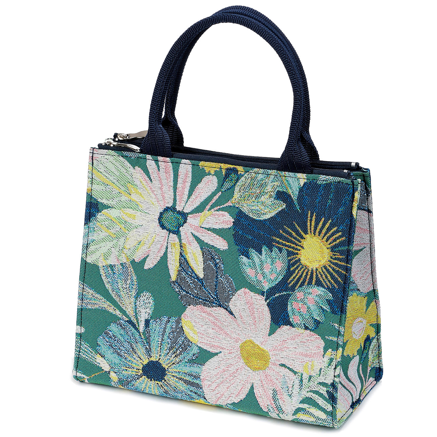 ベル―クレールWファスナー角型バッグ - 画像1