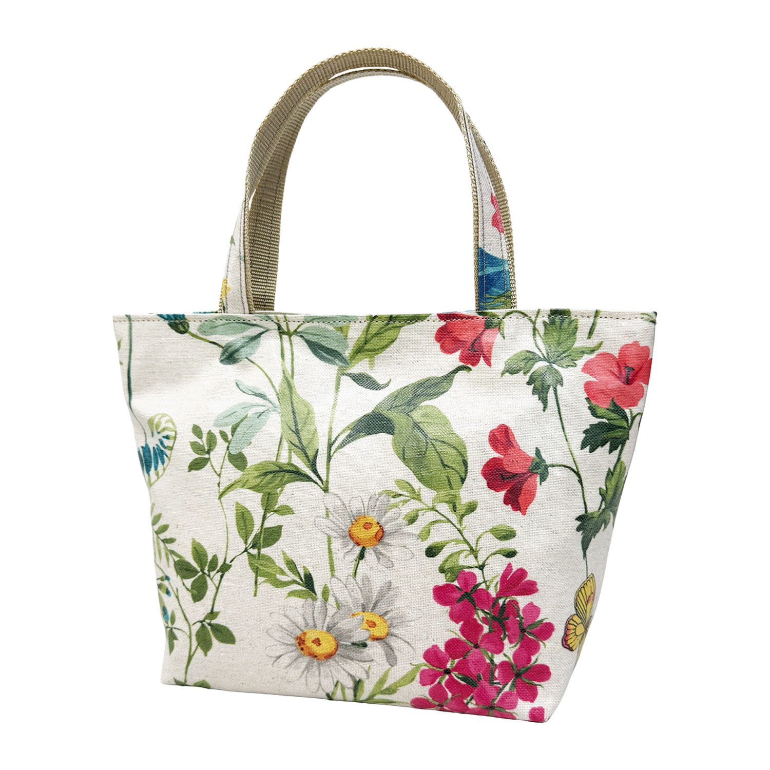 フランスプリントラミネート バケツ型バッグ - 画像8