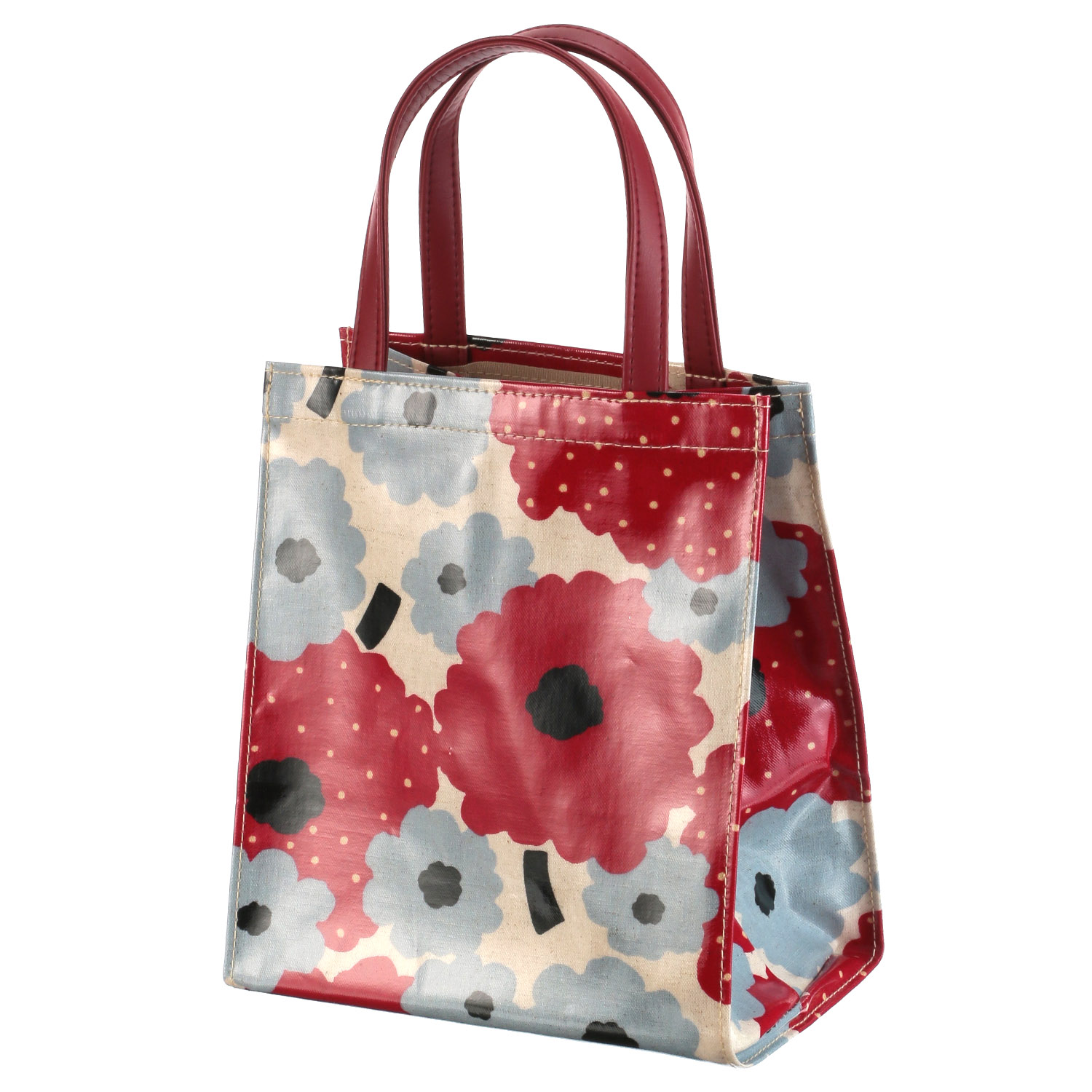 マリーゴールド柄コーティングミニ手提げ - 画像3