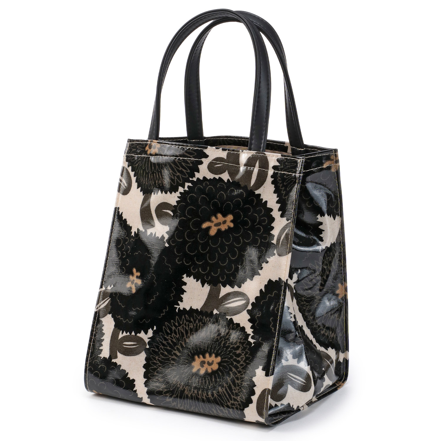 ミスティダリア柄 コーティングミニ手提げ - 画像2