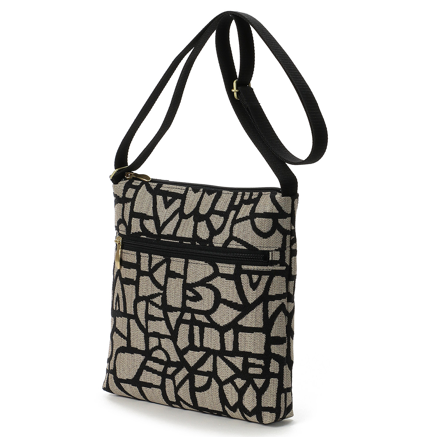 モザイクライン角型ショルダーバッグ - 画像1