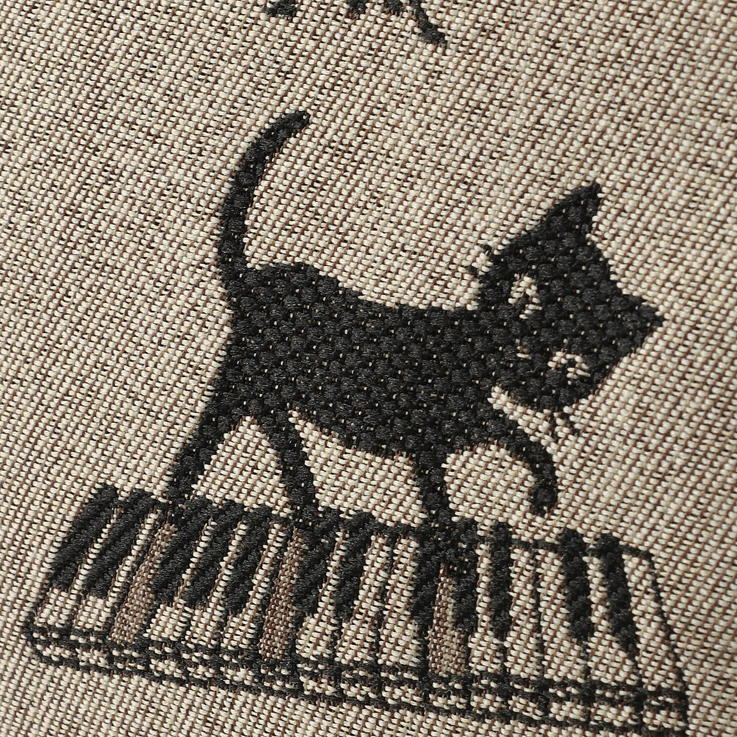 ねこバンド Wファスナー角型バッグ - 画像5