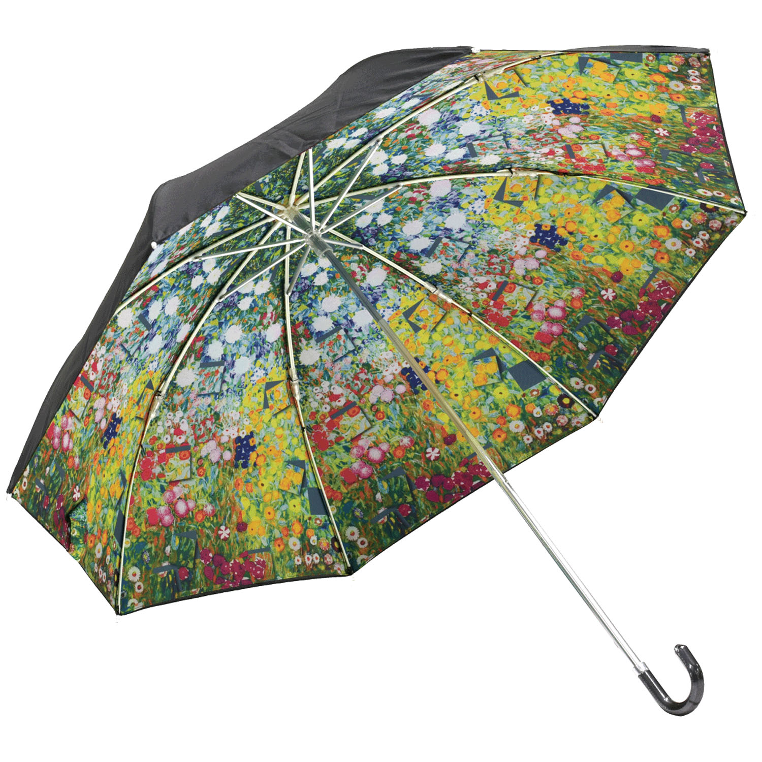 名画モザイクアート折傘（晴雨兼用） - 画像6