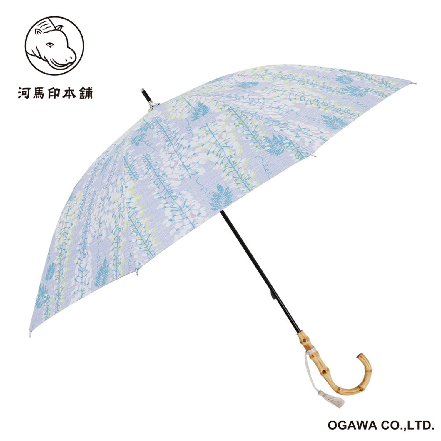 河馬印 晴雨兼用長傘 - 画像1