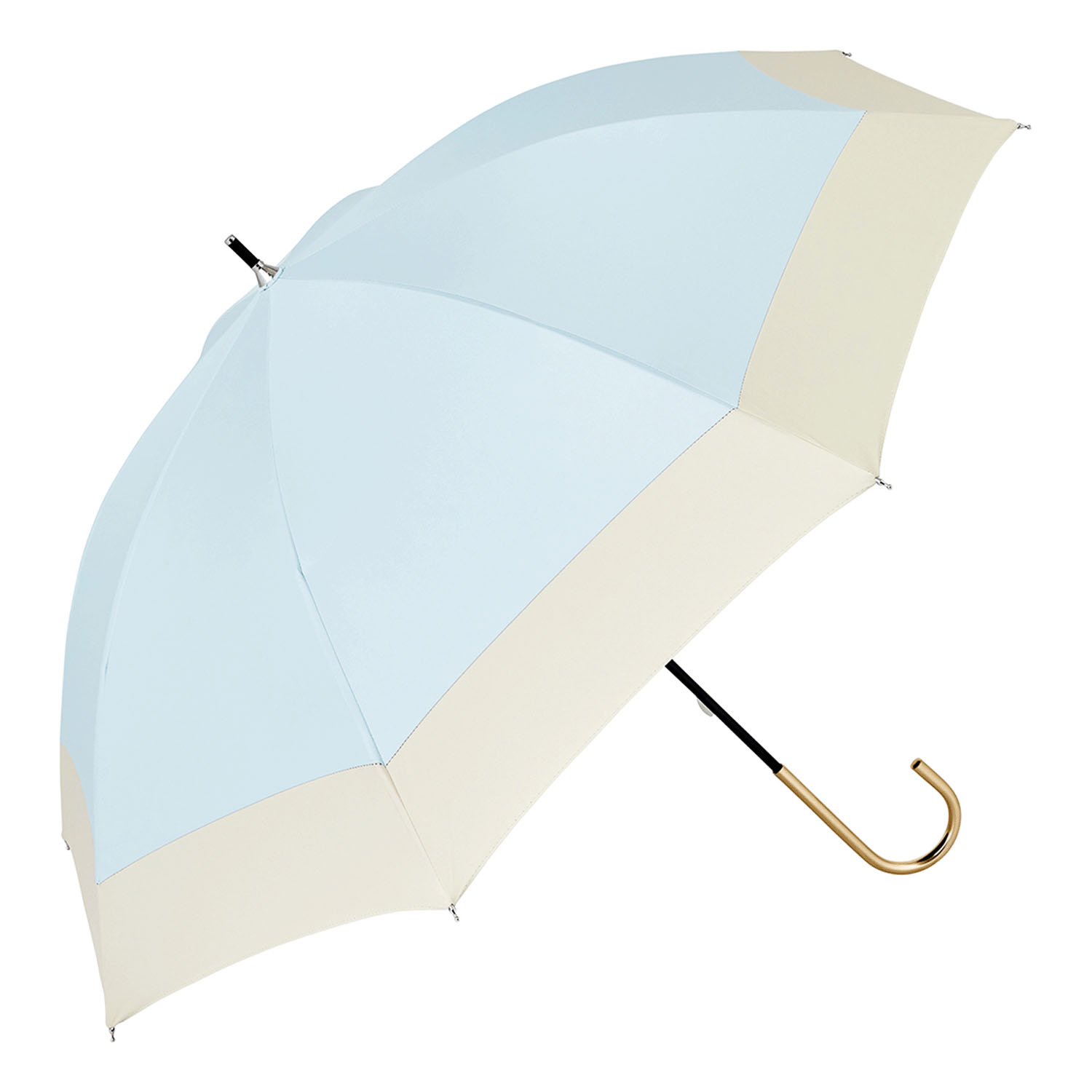 【because】 PUバイカラー日傘長 - 画像13
