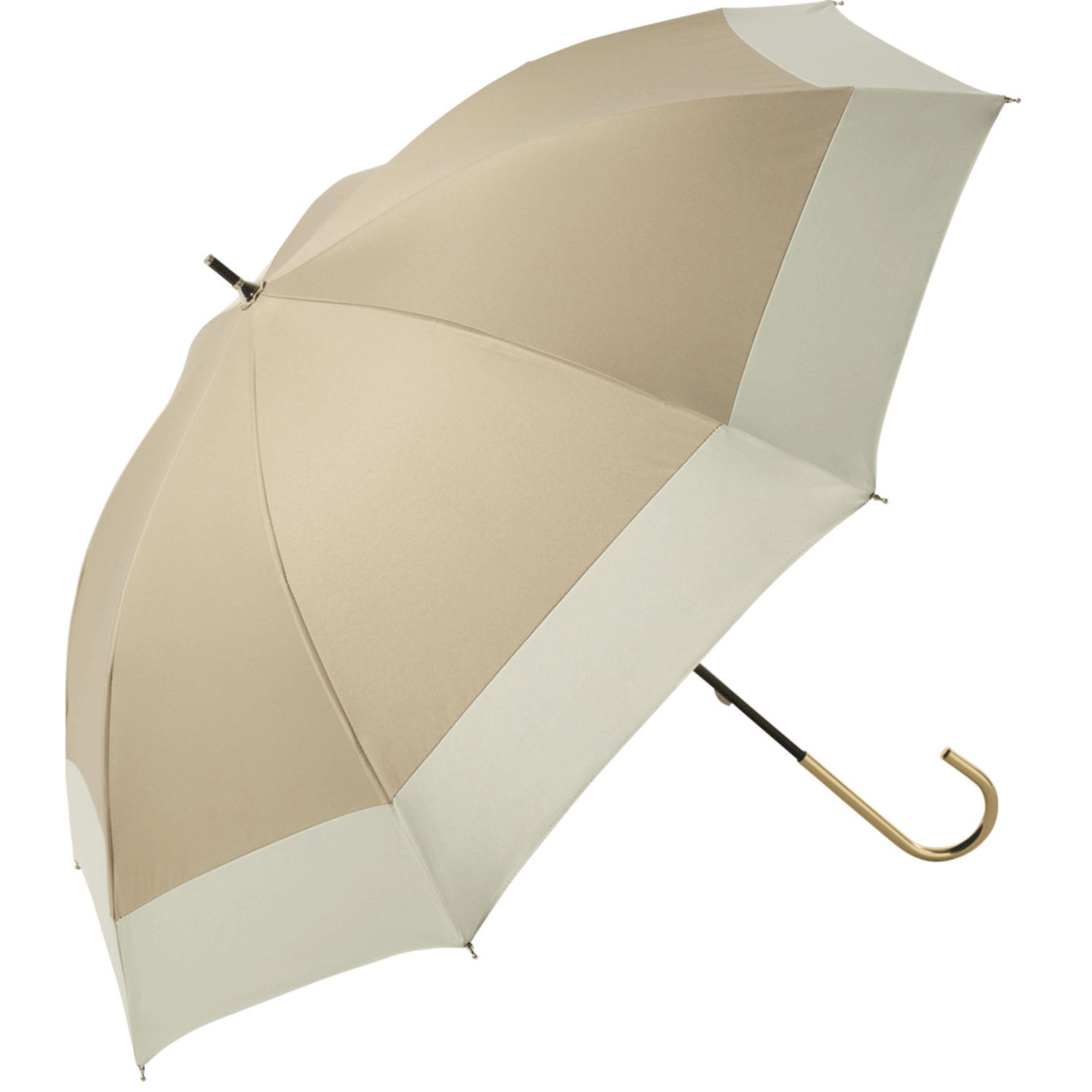 【because】 PUバイカラー日傘長 - 画像7
