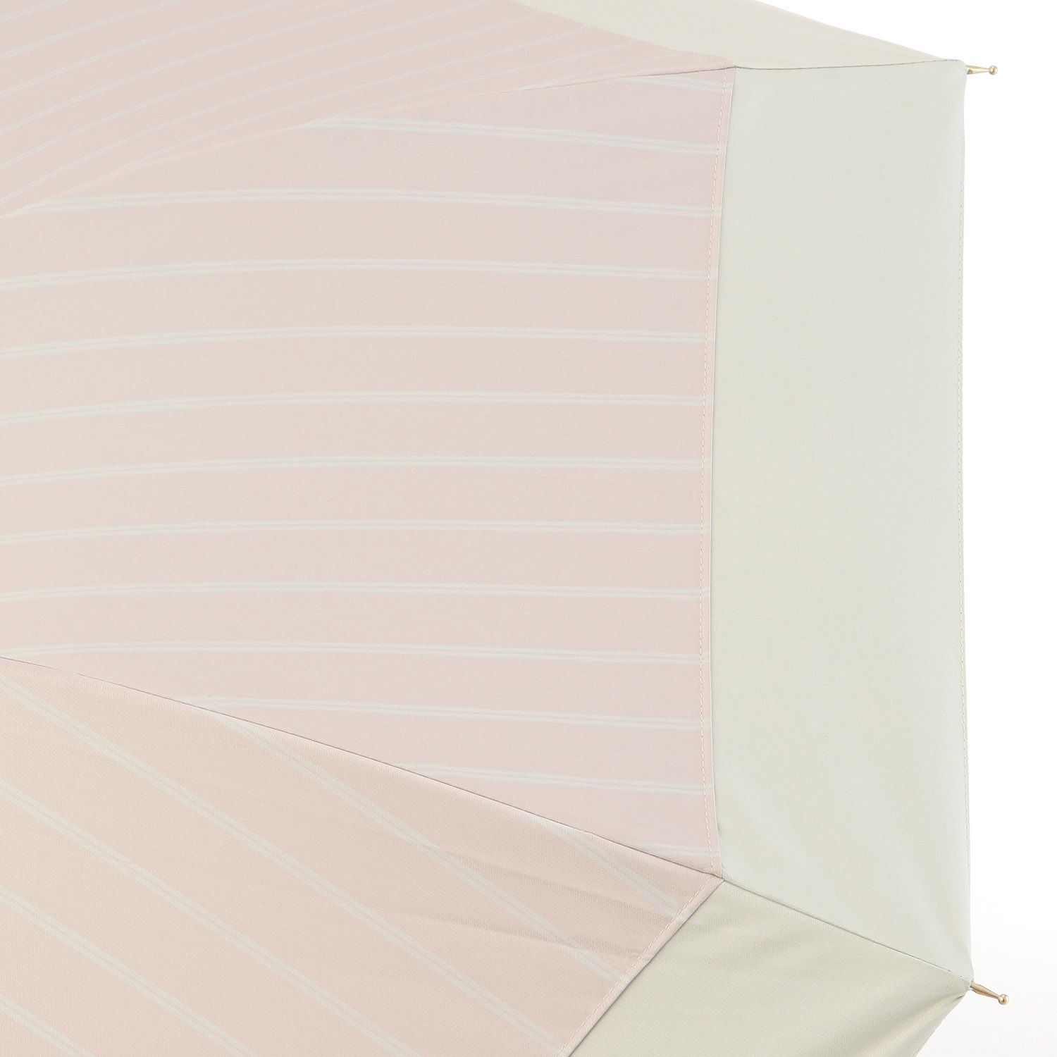 晴雨兼用 切継ぎストライプ長傘 - 画像4