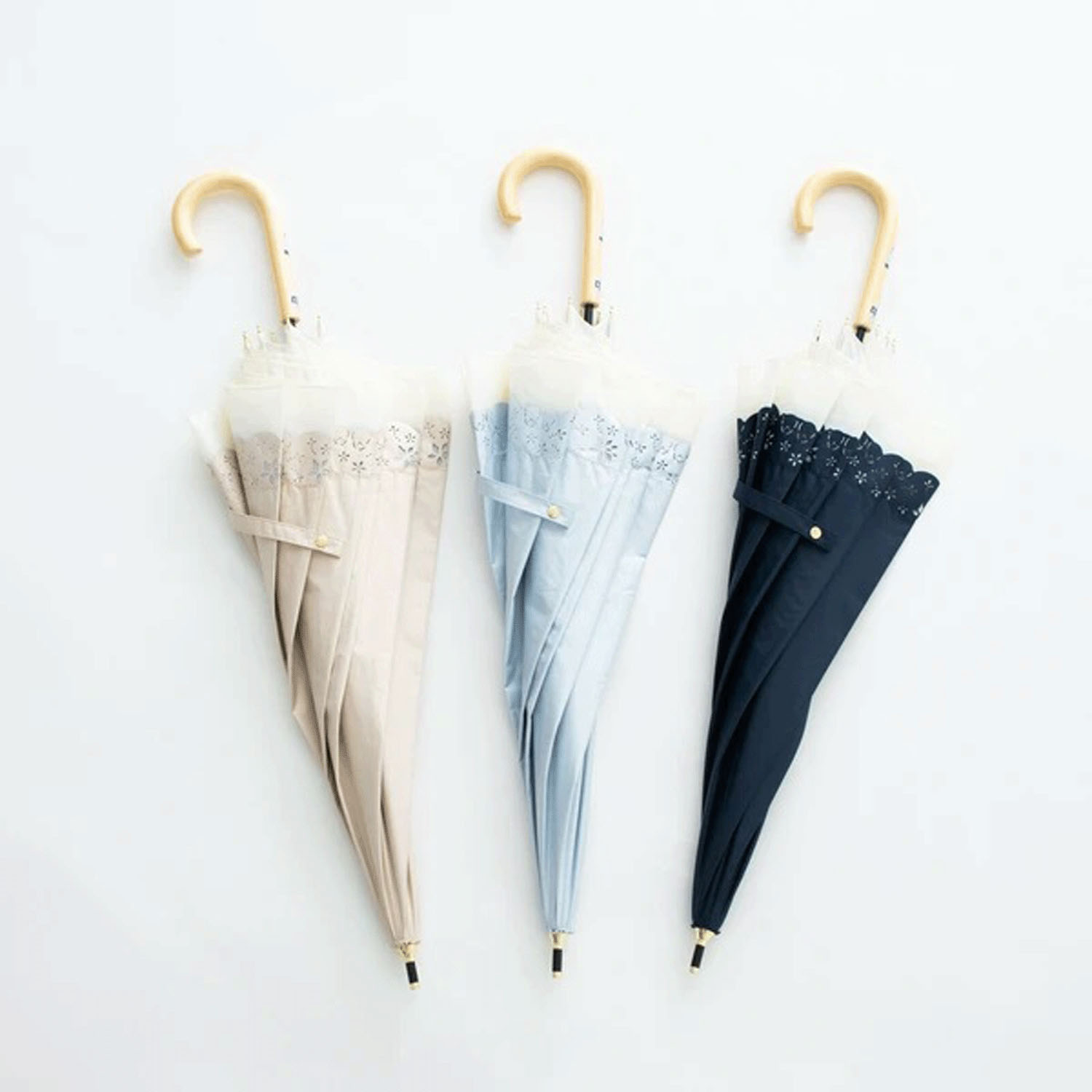 晴雨兼用 シマエナガのヒートカット切継ぎ - 画像2