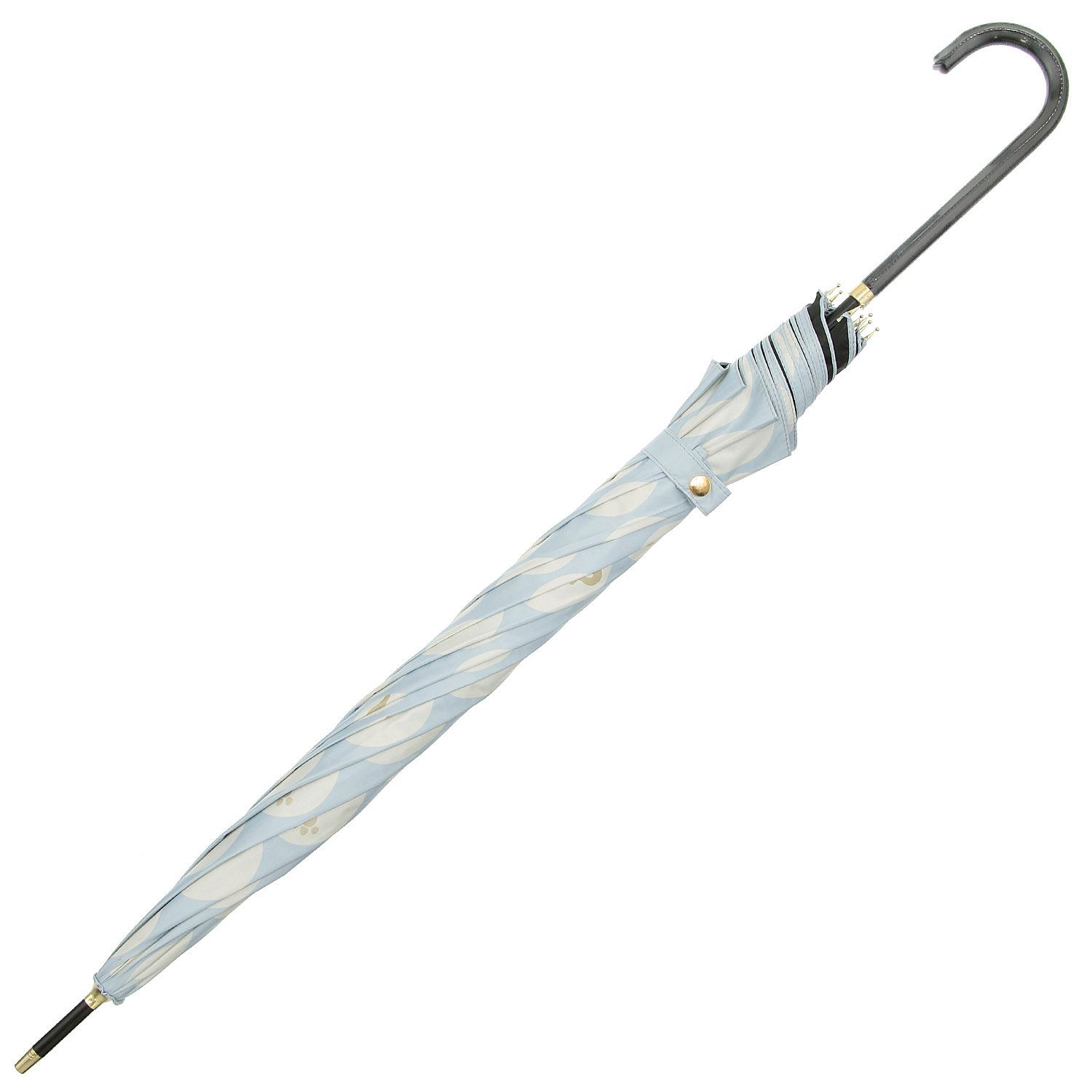 【23番色次回6月】 ドット＆キャット 晴雨兼用長傘 - 画像3