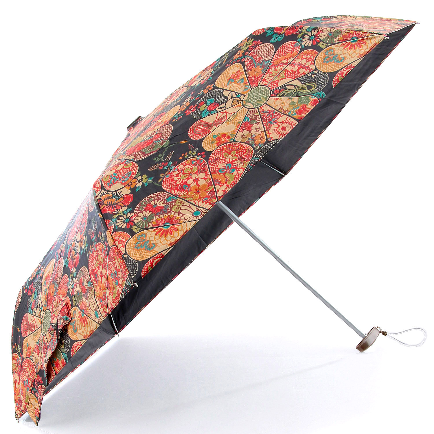 晴雨兼用 歌舞伎柄折傘 - 画像1