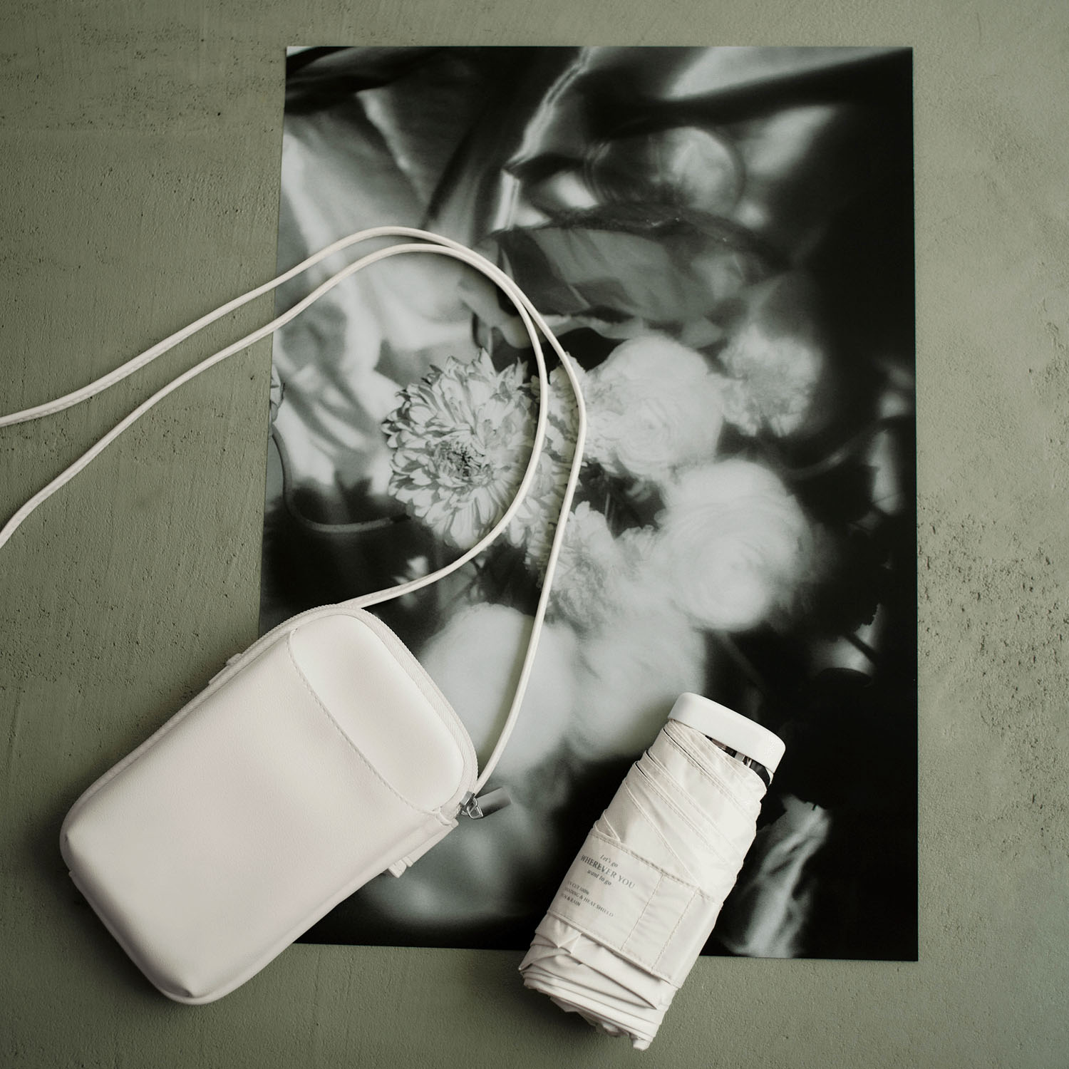 【because】 PUショルダーポーチパラソルミニ - 画像4