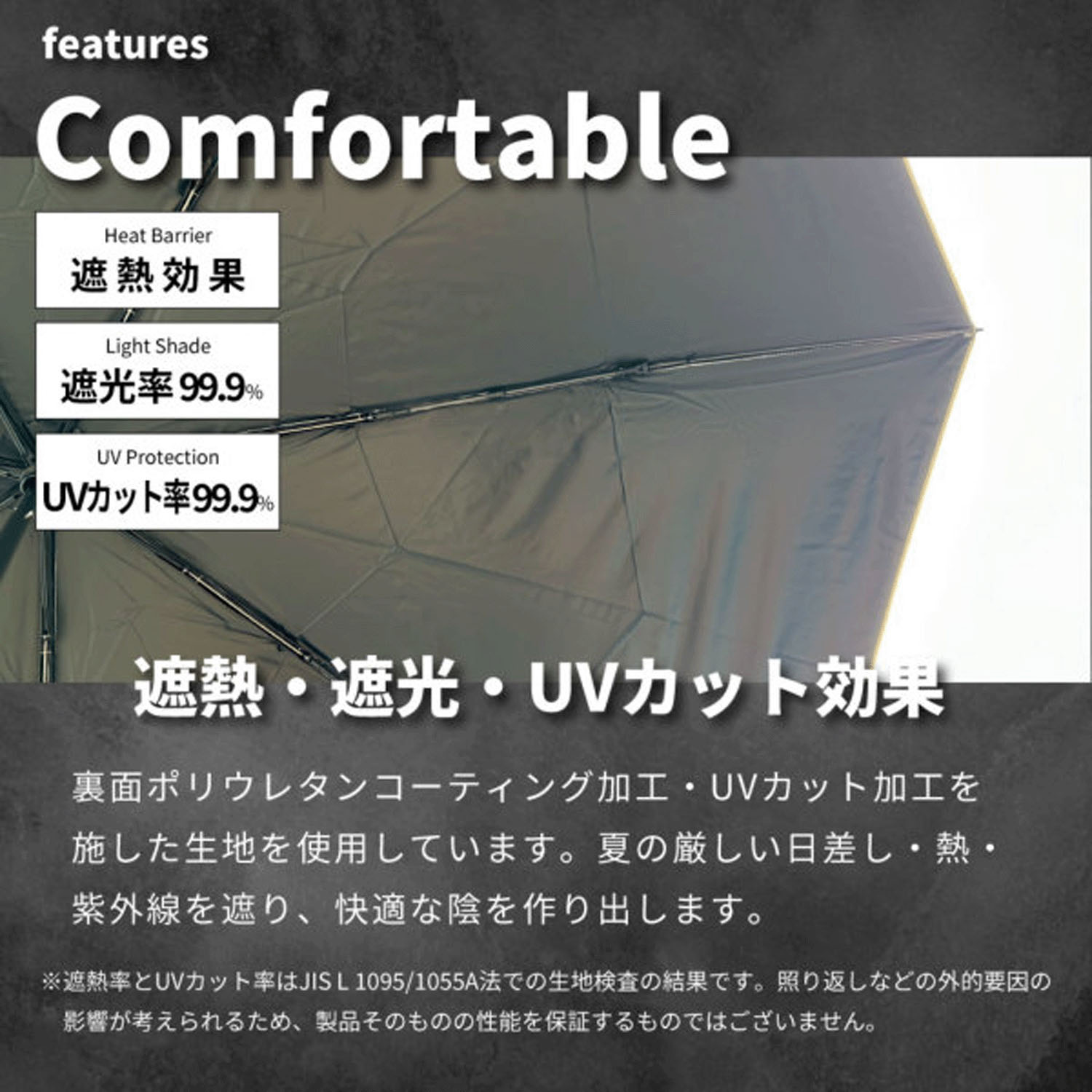 イノベーター晴雨兼用 自動開閉折傘 - 画像7