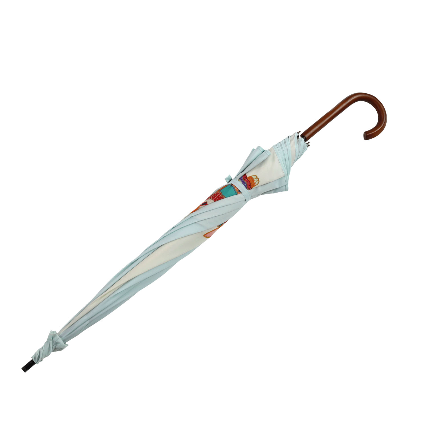 「福嶋吾然有」コラボ 妖精猫晴雨長傘（パゴタスタイル） - 画像12